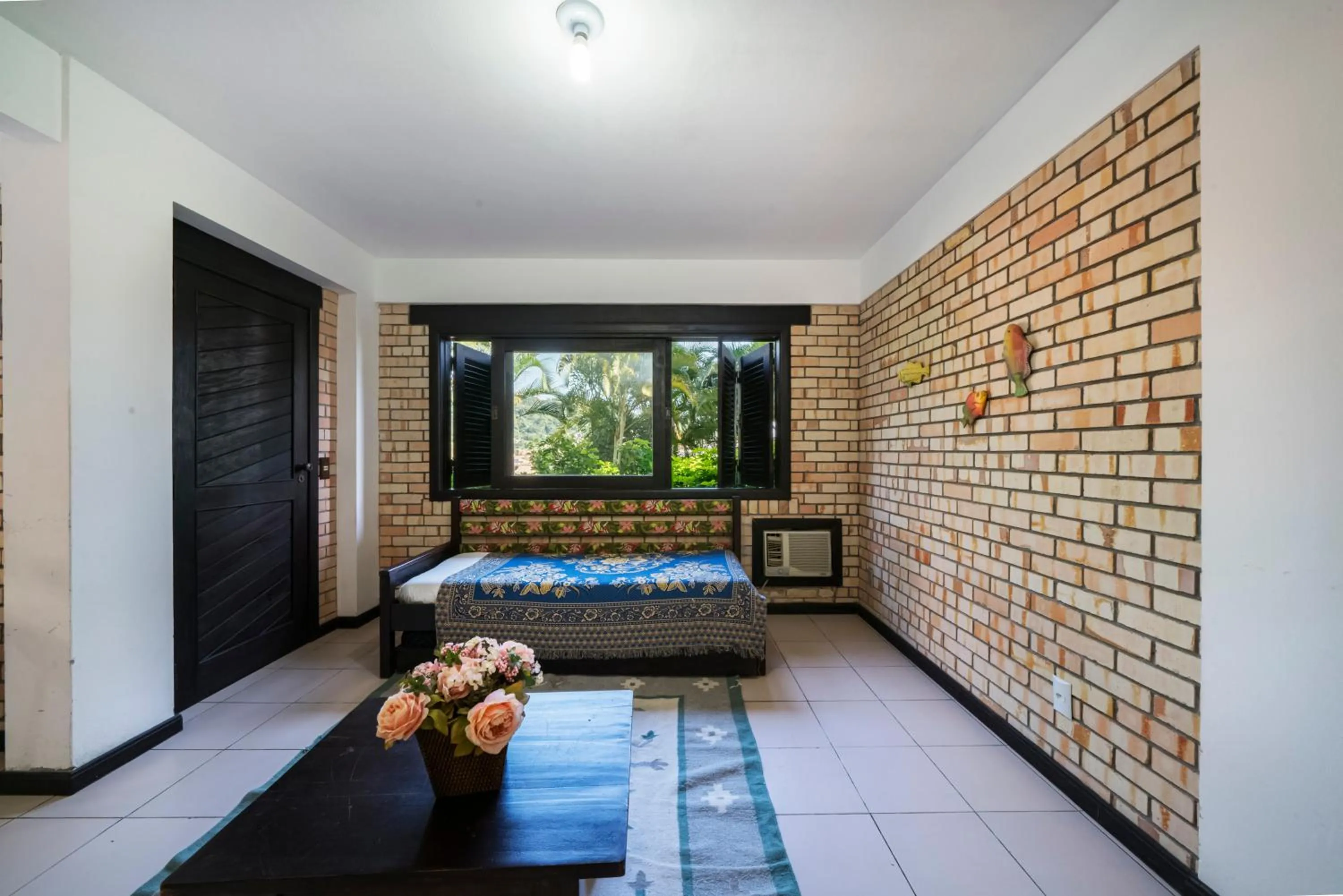 air conditioner, Bed in Pousada Albacora