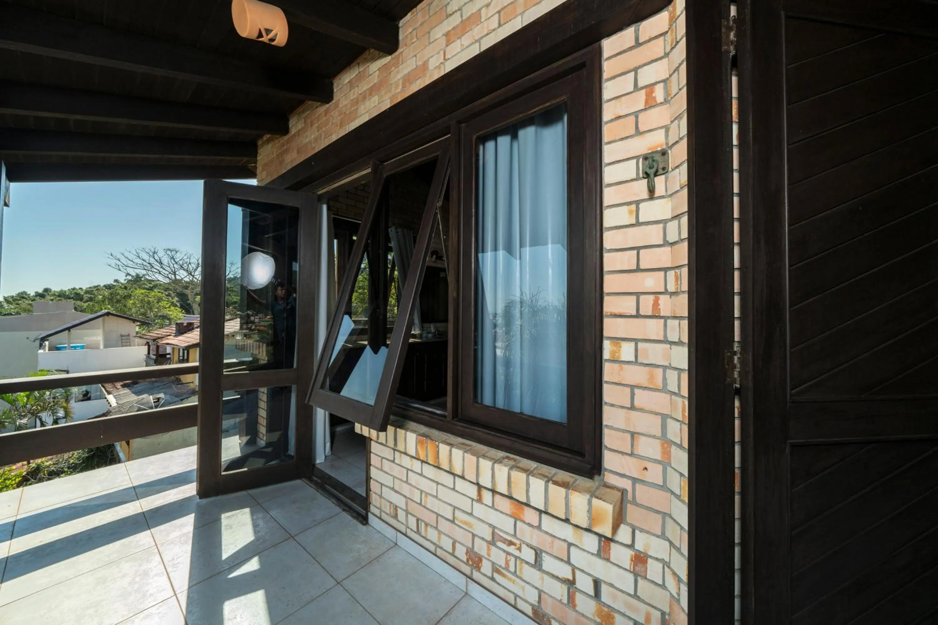 Balcony/Terrace in Pousada Albacora