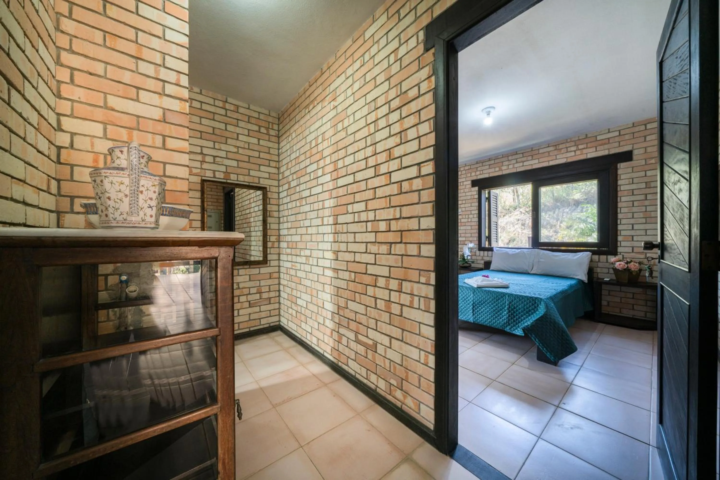 Bedroom, Bed in Pousada Albacora