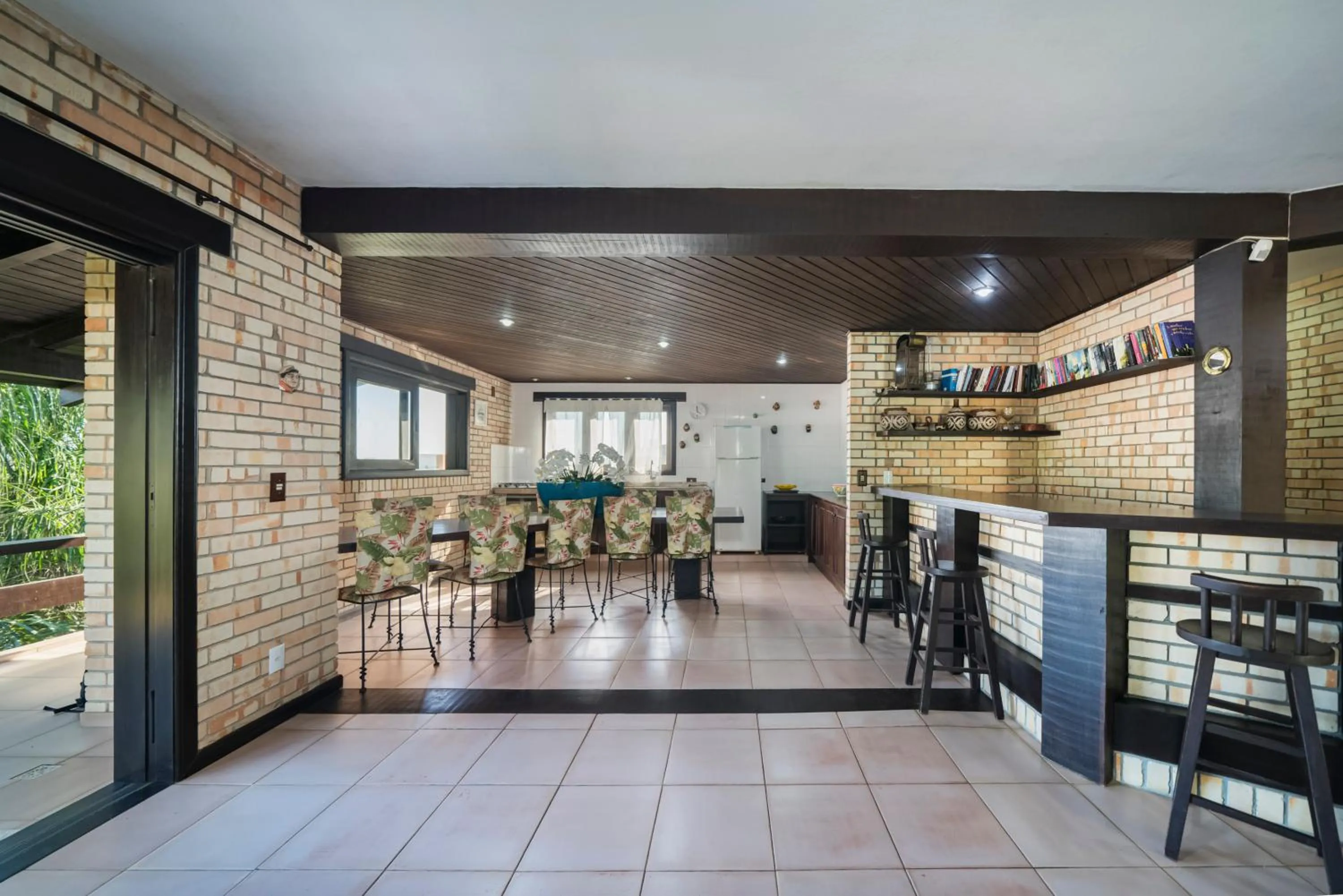 Dining area in Pousada Albacora