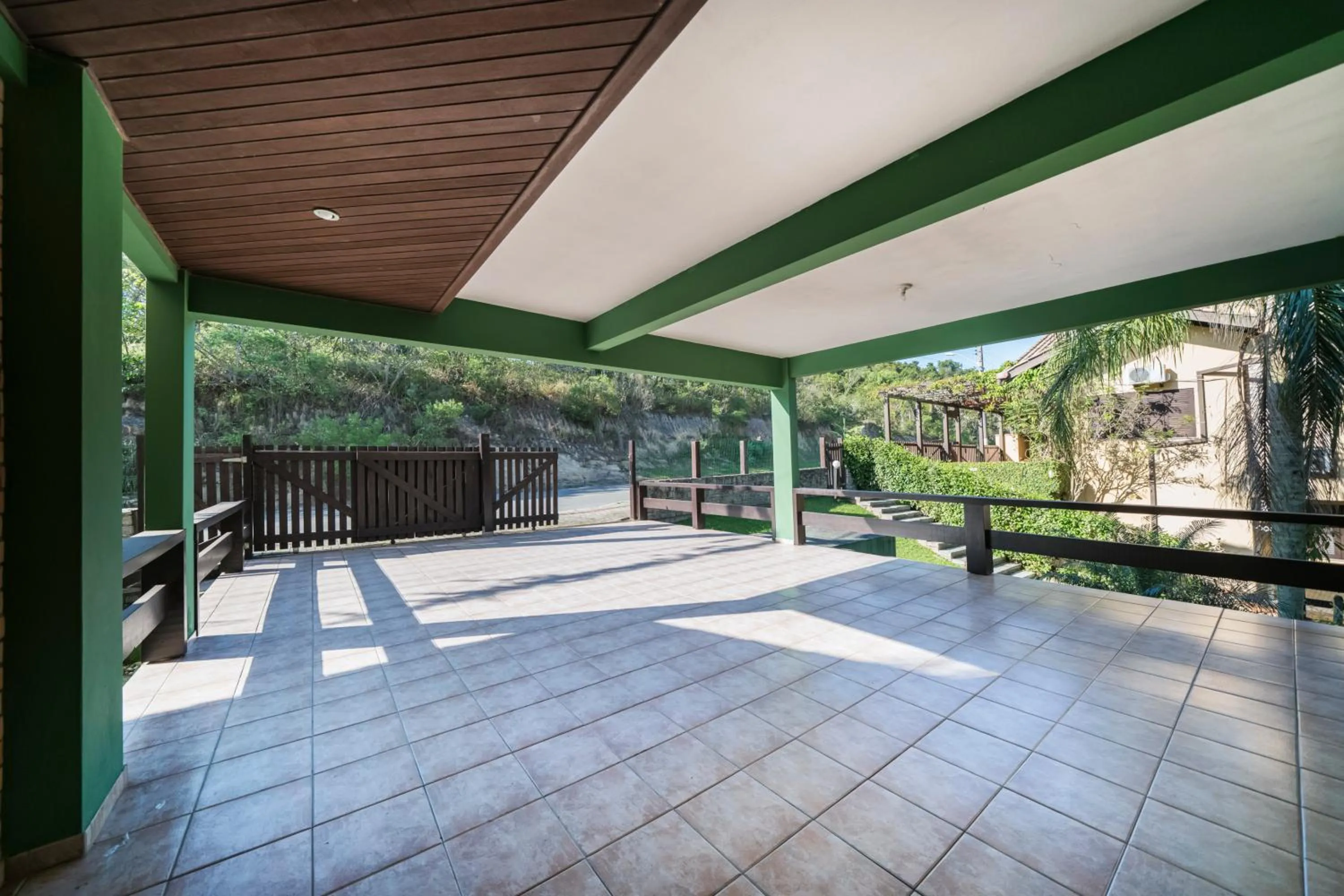 Patio in Pousada Albacora