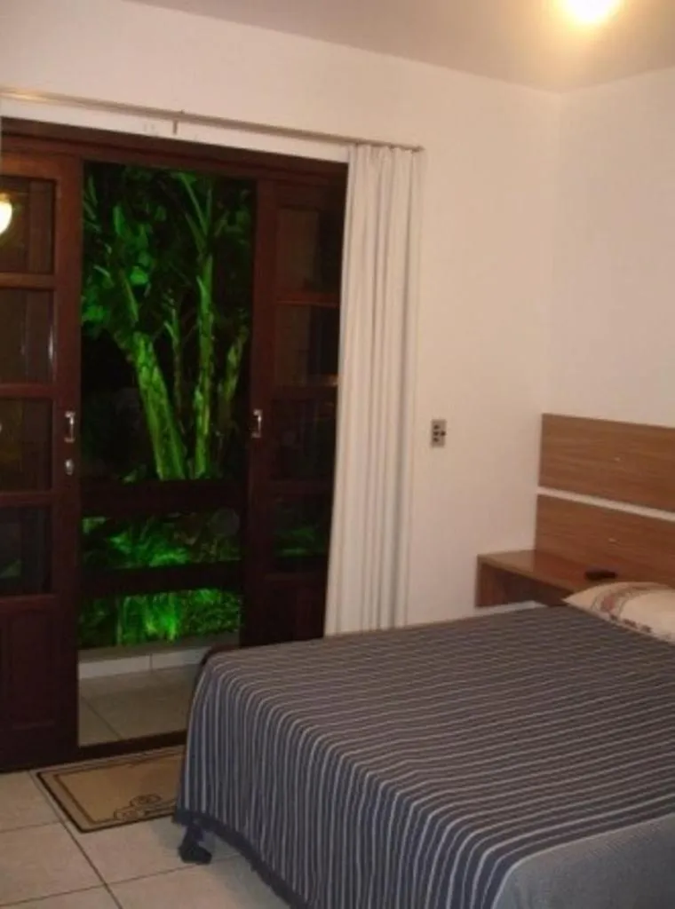 Night, Bed in Pousada Guaruja