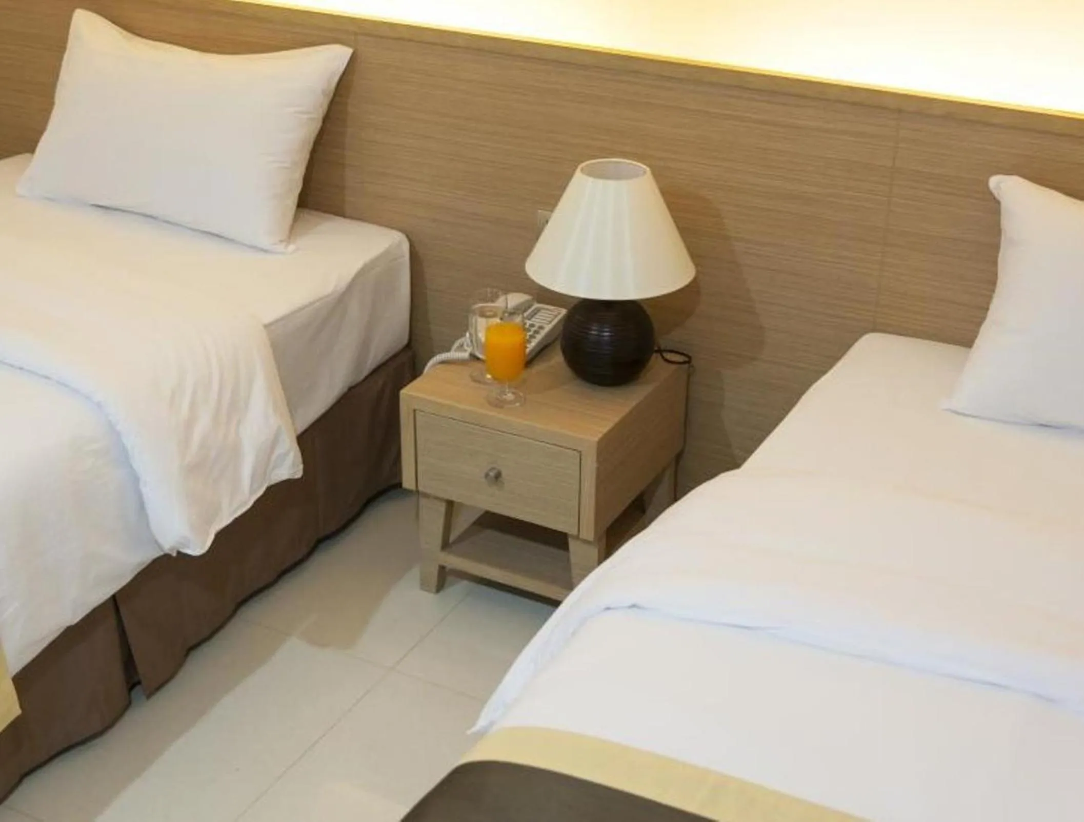 Bed in Gateway Hotel Pratunam