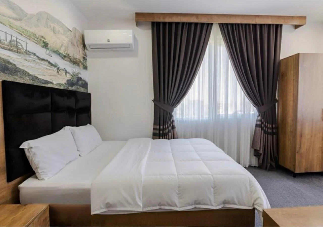 Bed in Acar Airport Hotel