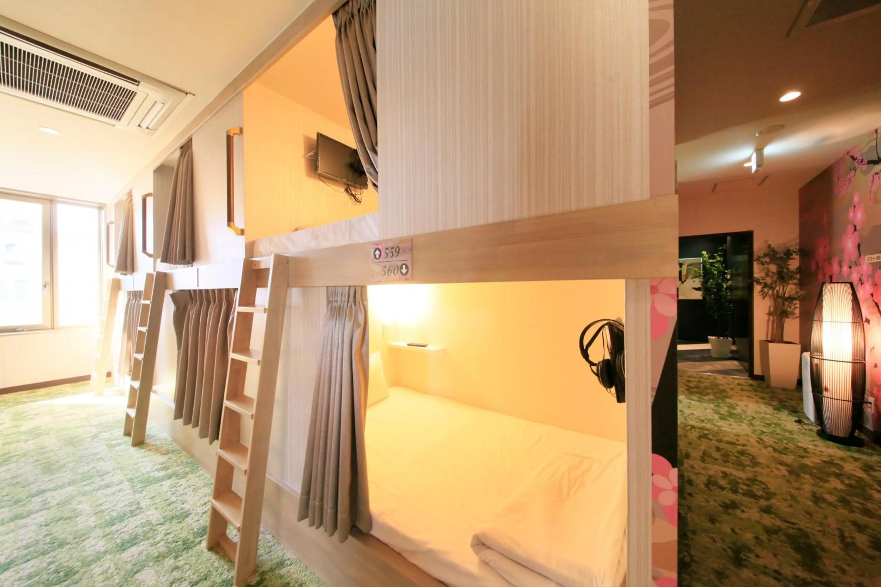 bunk bed, Bed in Ueno Station Hostel Oriental 1 Male Only