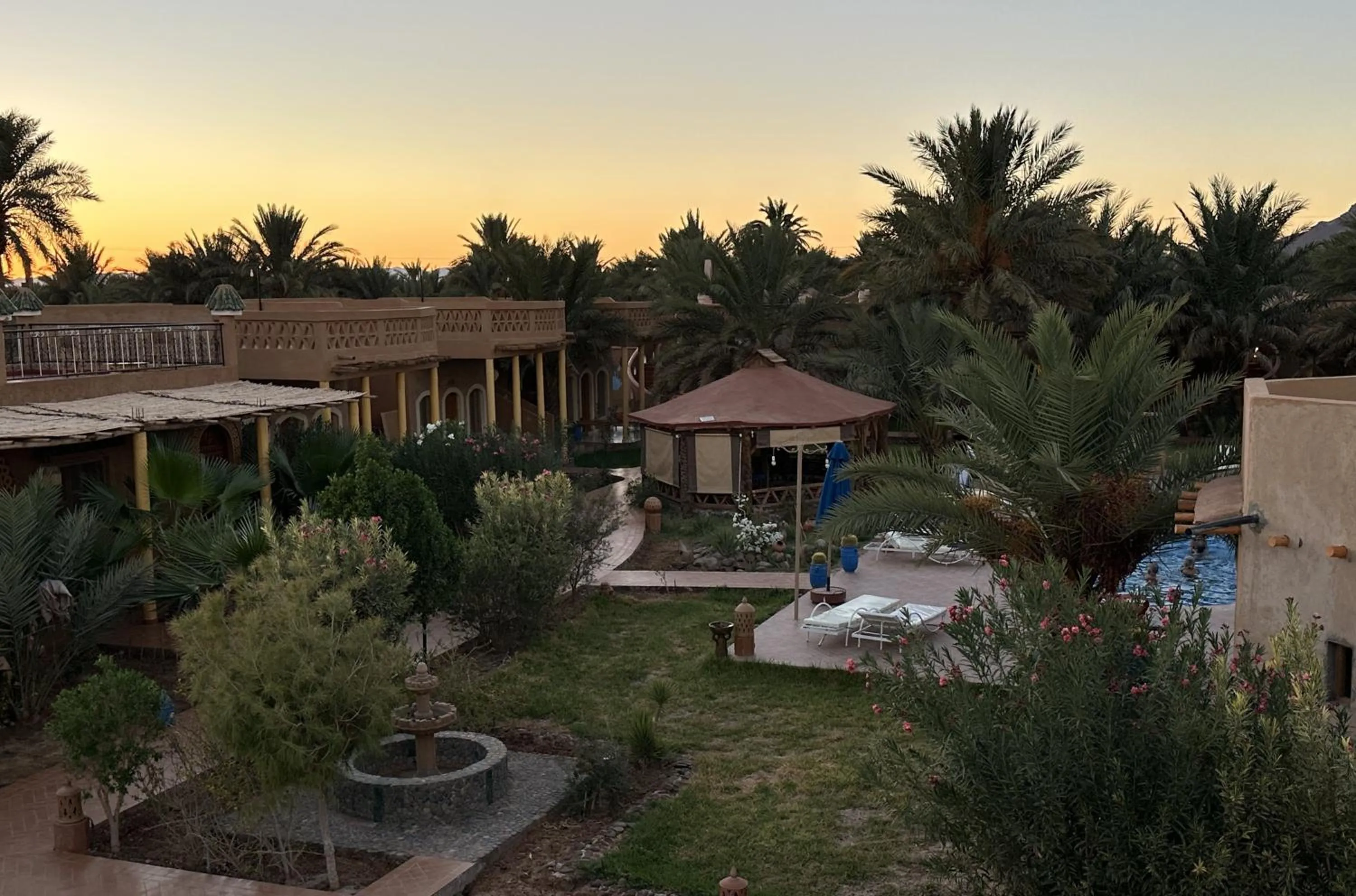 Property building in Oasis Tilogui-Luxury Hotel Restaurant and Desert Excursions In Zagora