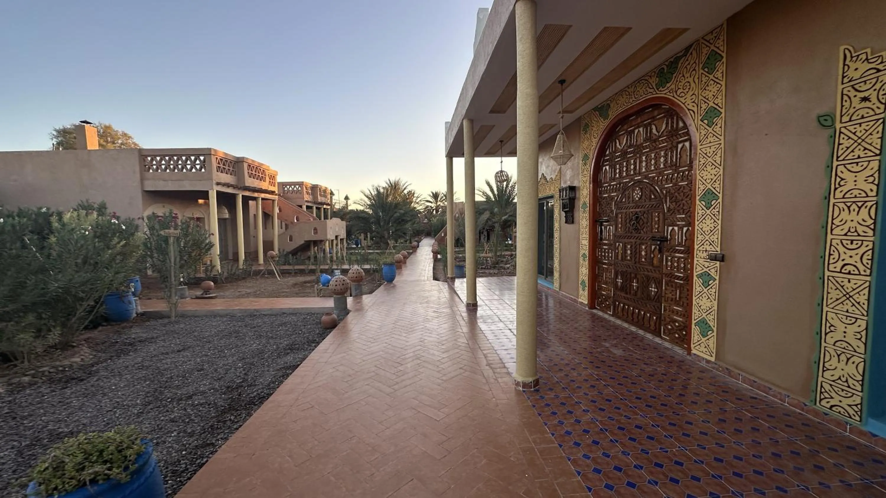 Property building in Oasis Tilogui-Luxury Hotel Restaurant and Desert Excursions In Zagora