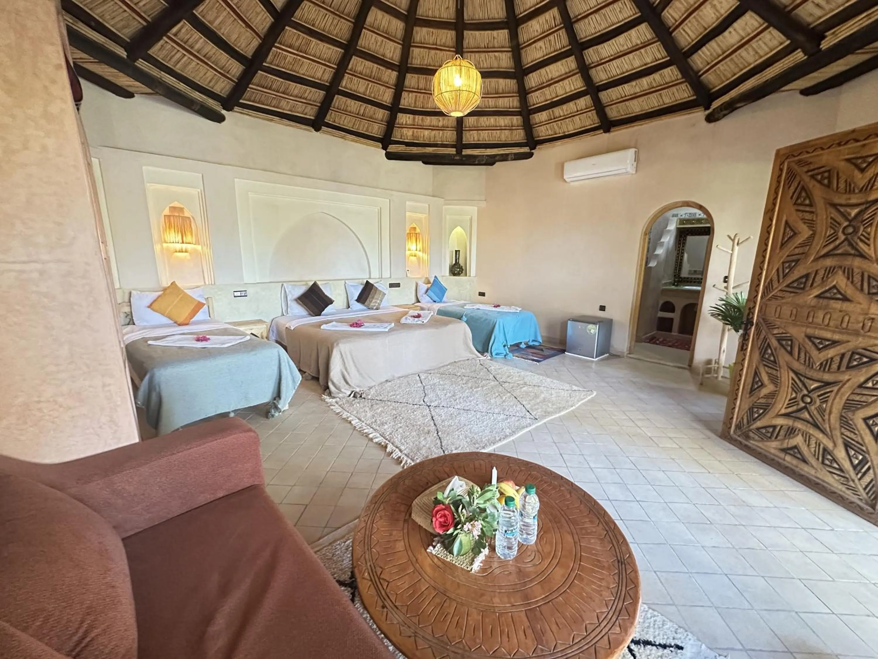 Living room in Oasis Tilogui-Luxury Hotel Restaurant and Desert Excursions In Zagora