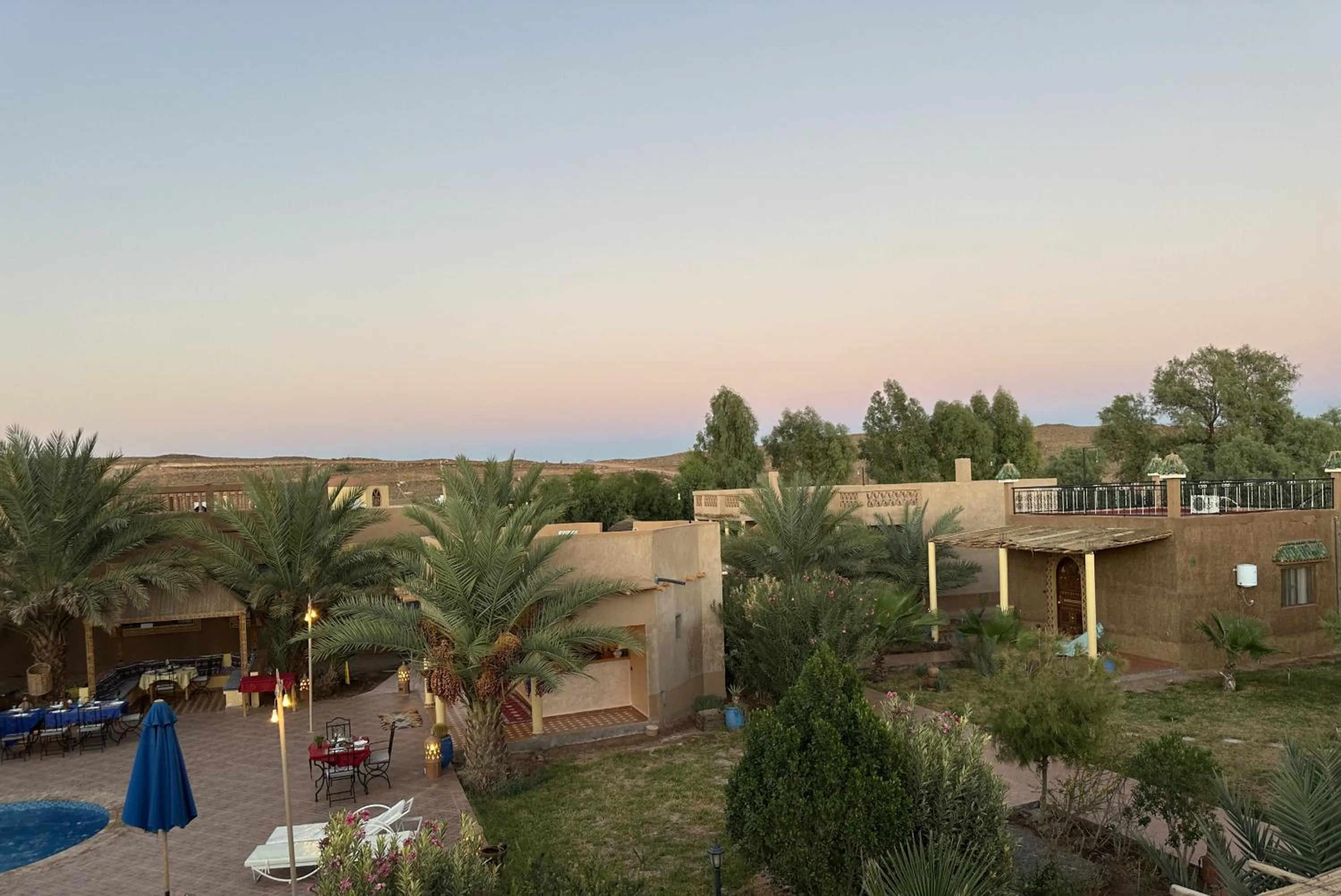 Property building in Oasis Tilogui-Luxury Hotel Restaurant and Desert Excursions In Zagora