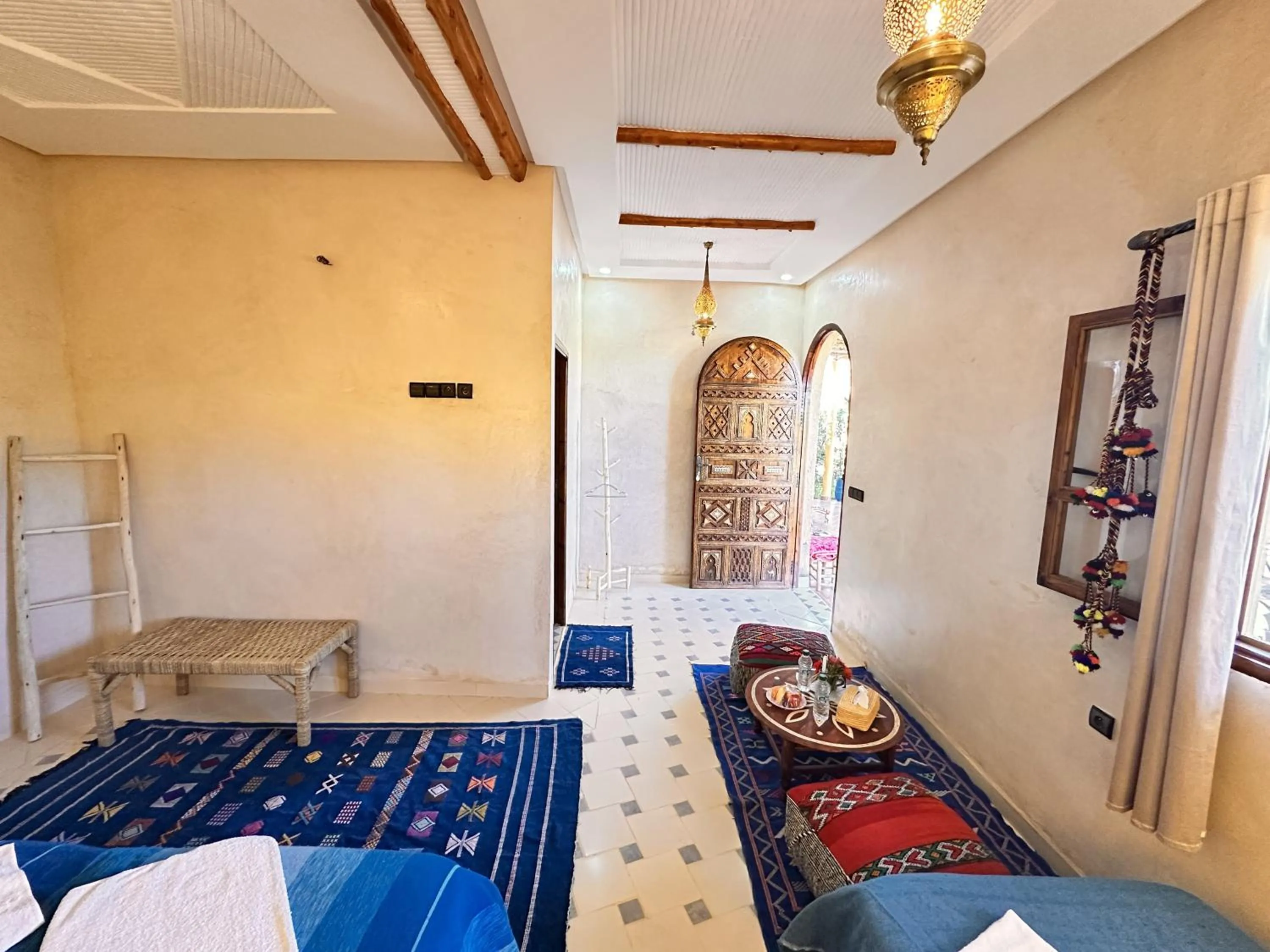 Bed in Oasis Tilogui-Luxury Hotel Restaurant and Desert Excursions In Zagora