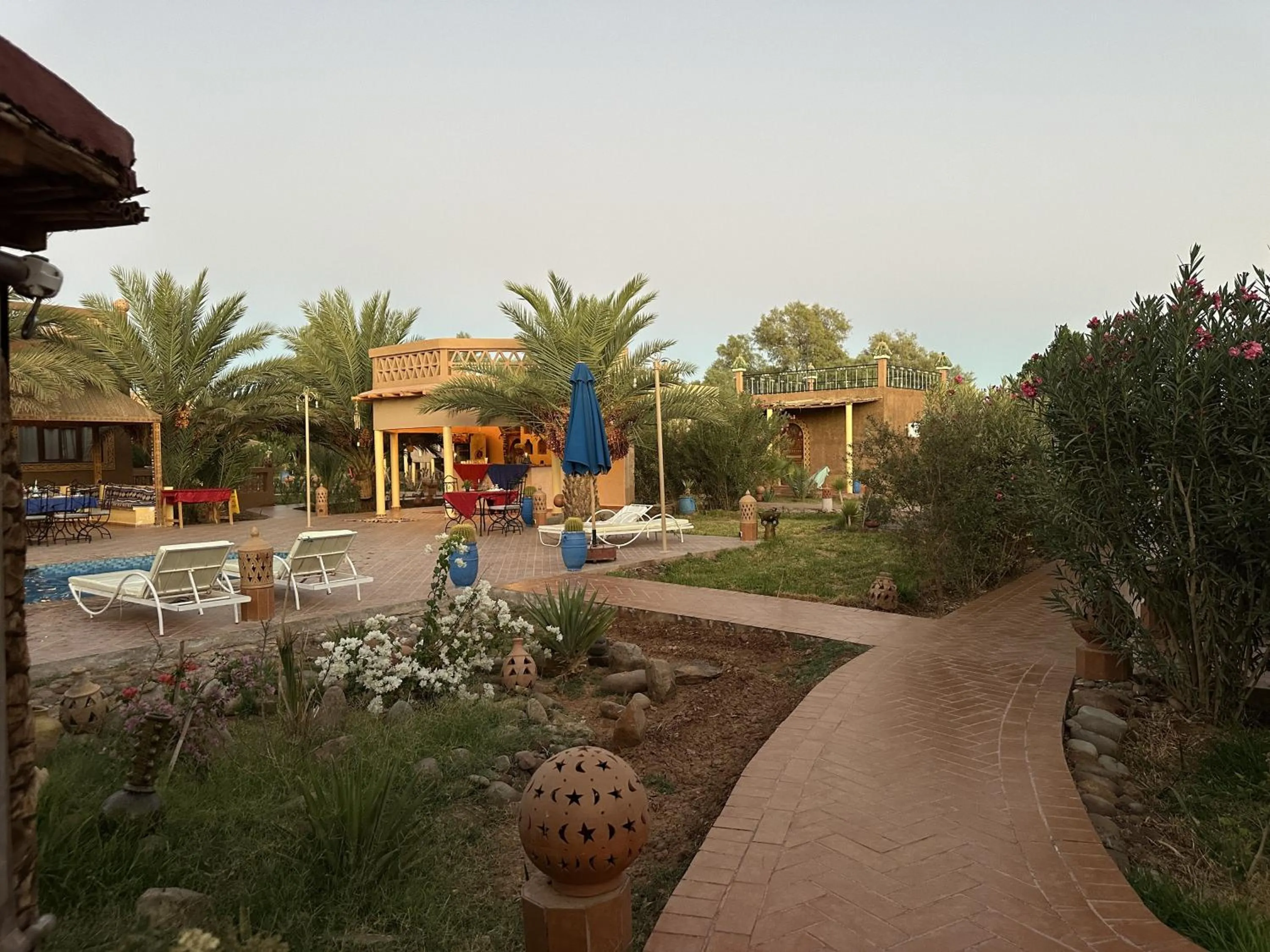 Property building in Oasis Tilogui-Luxury Hotel Restaurant and Desert Excursions In Zagora