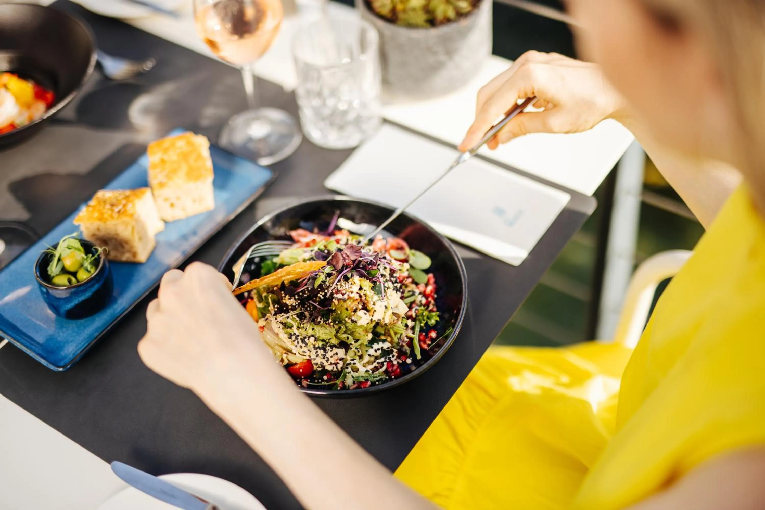 Food and drinks in Seehotel Dr. Jilly