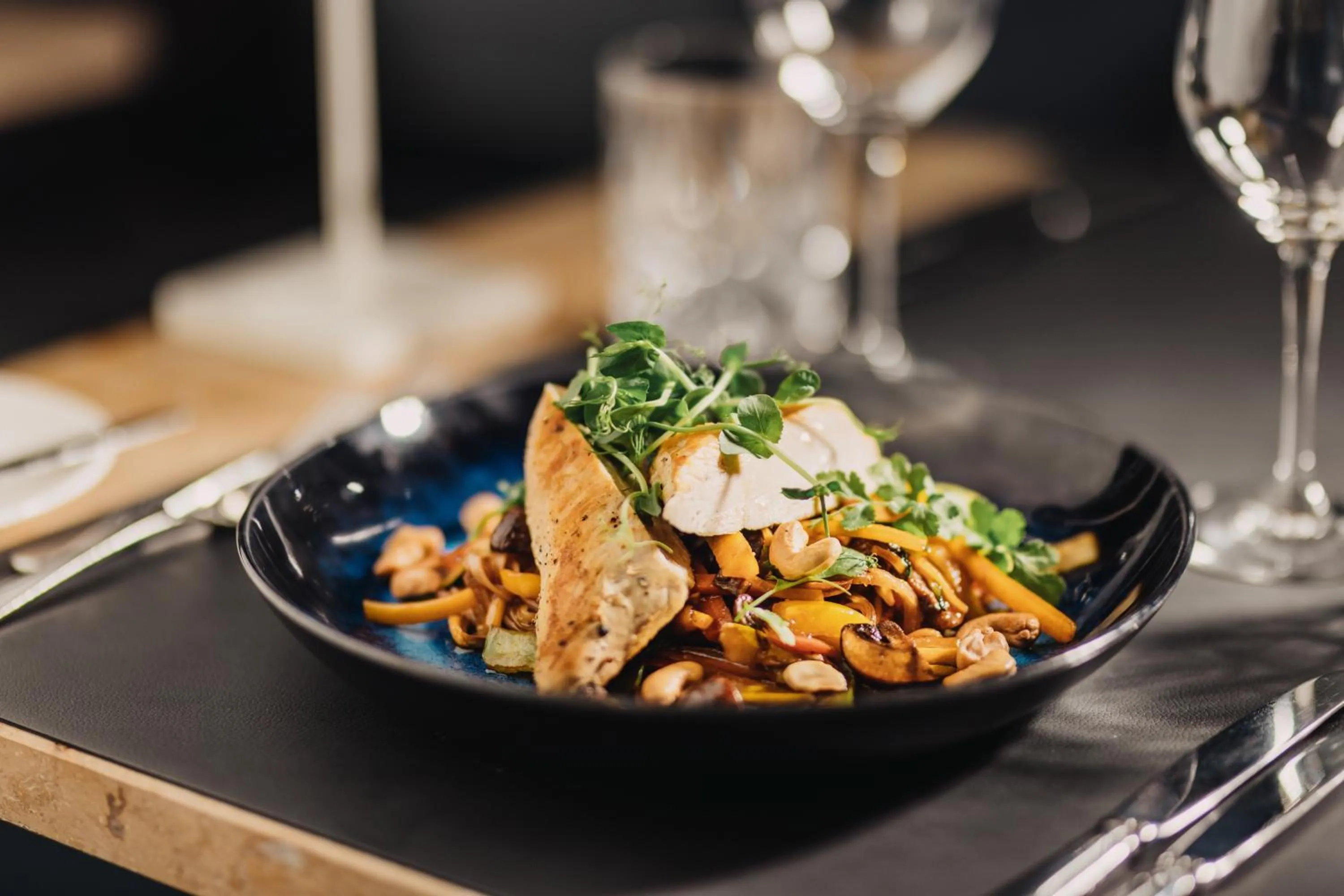 Restaurant/places to eat in Seehotel Dr. Jilly