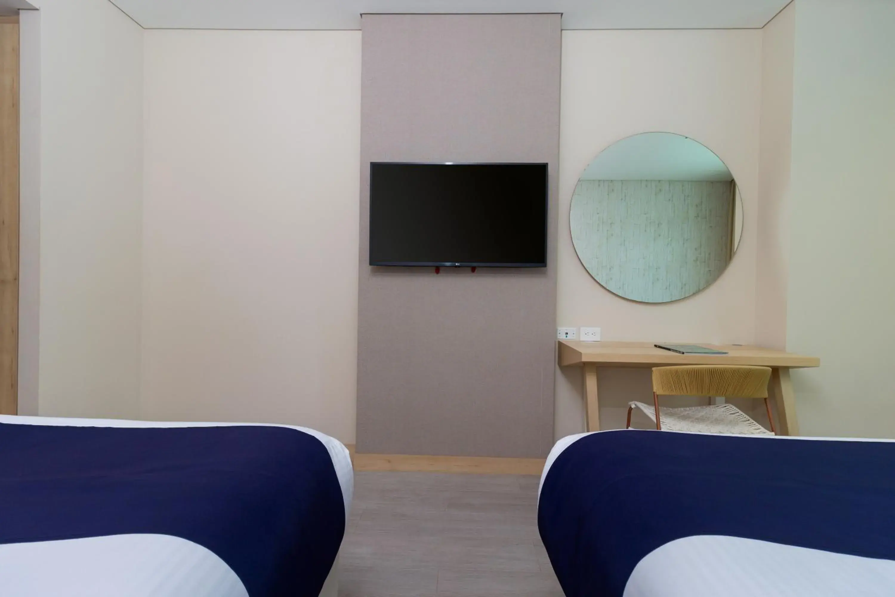 Double Room with Two Double Beds in Aquamare Hotel Double Room with Two Double Beds in Aquamare Hotel