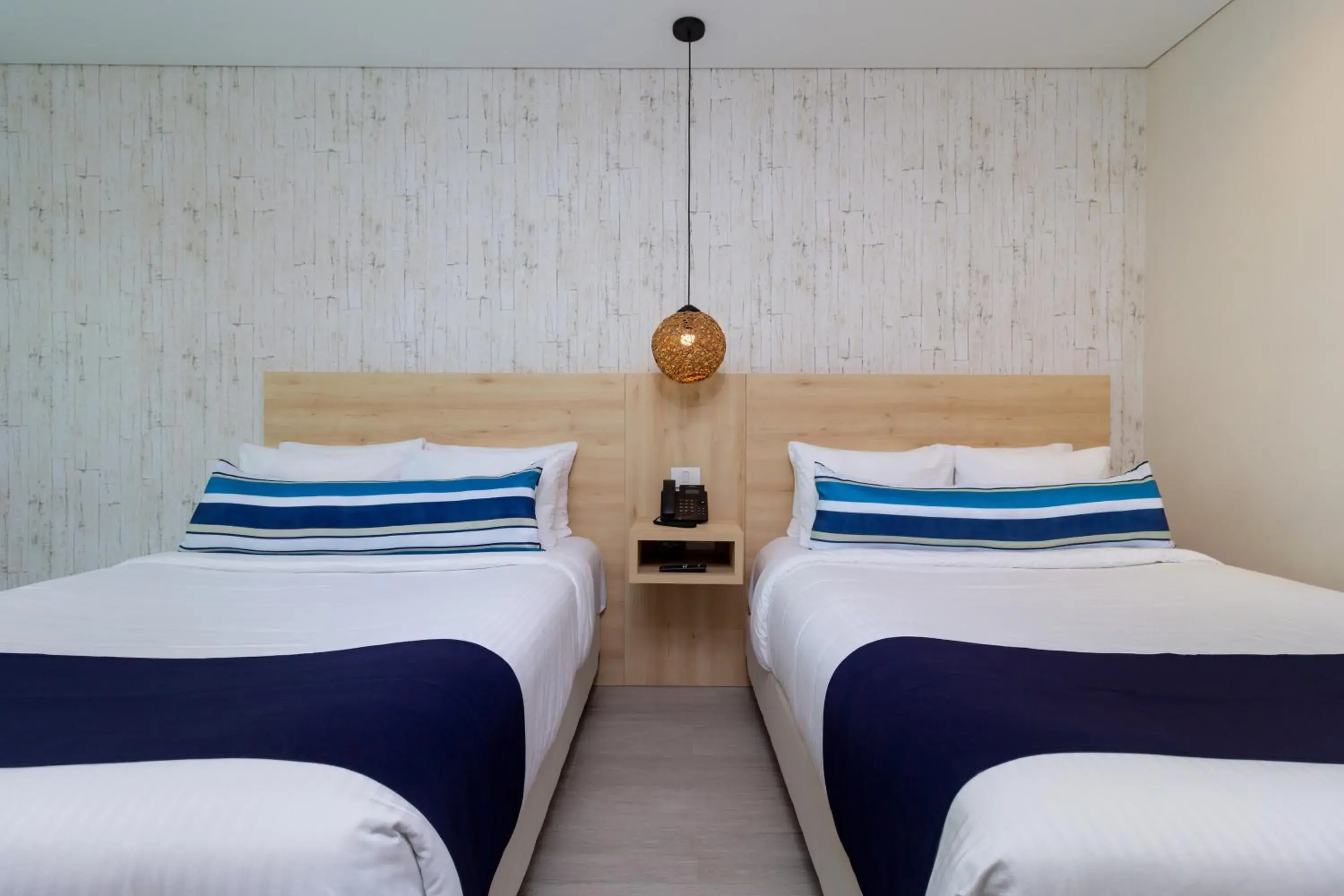 Double Room with Two Double Beds in Aquamare Hotel Double Room with Two Double Beds in Aquamare Hotel