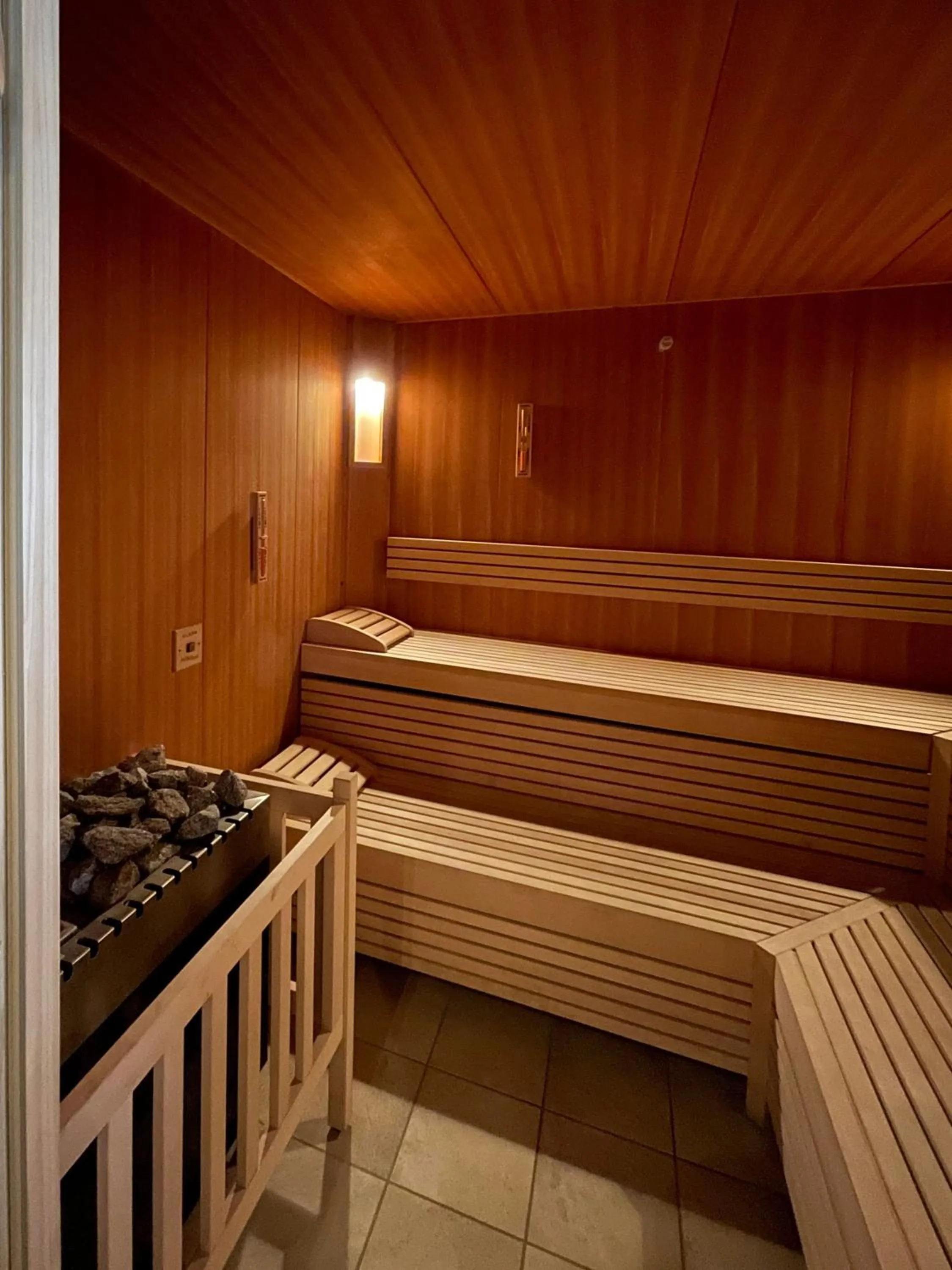 Sauna in B&B Ciastel