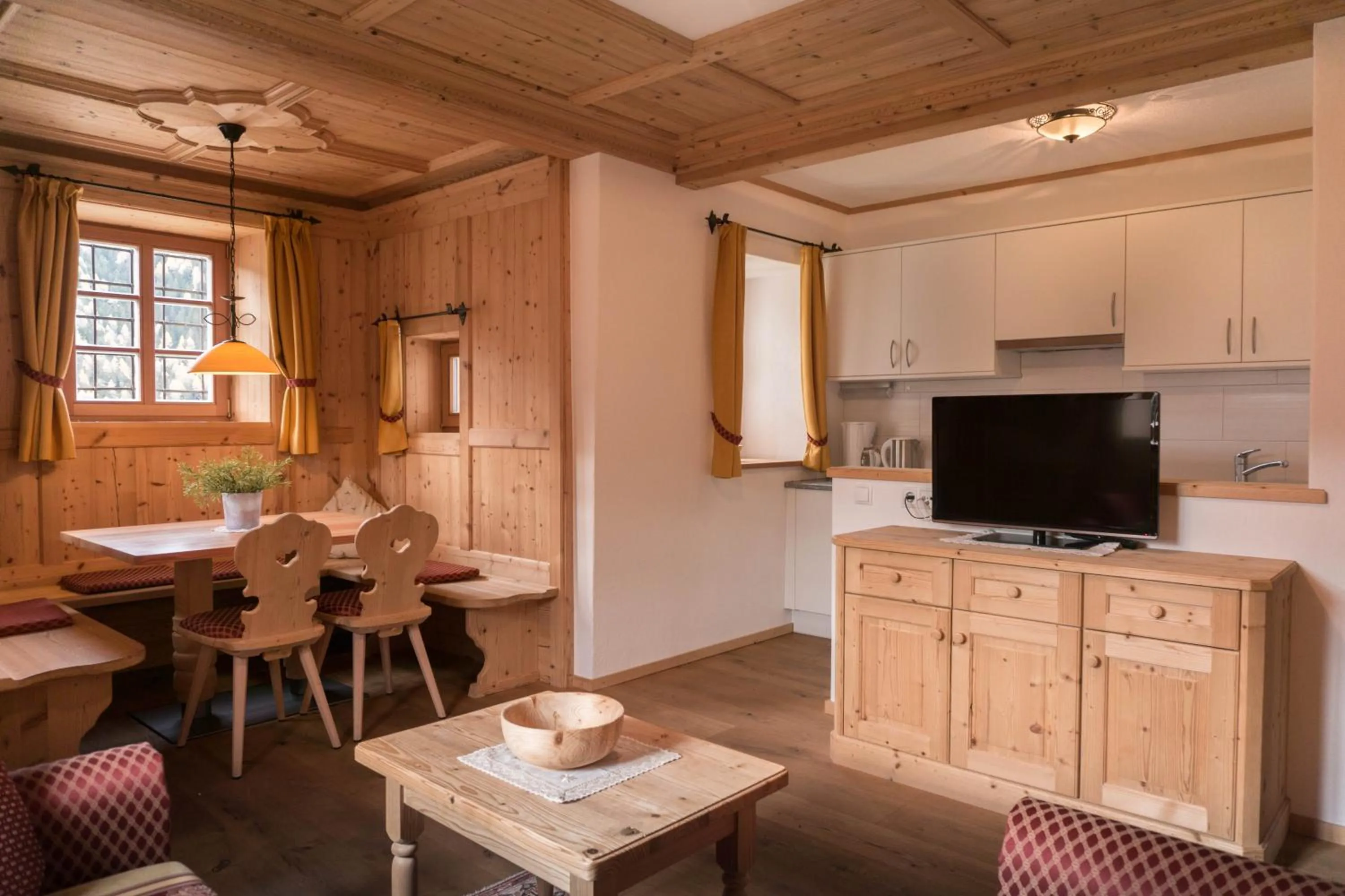 Living room in B&B Ciastel