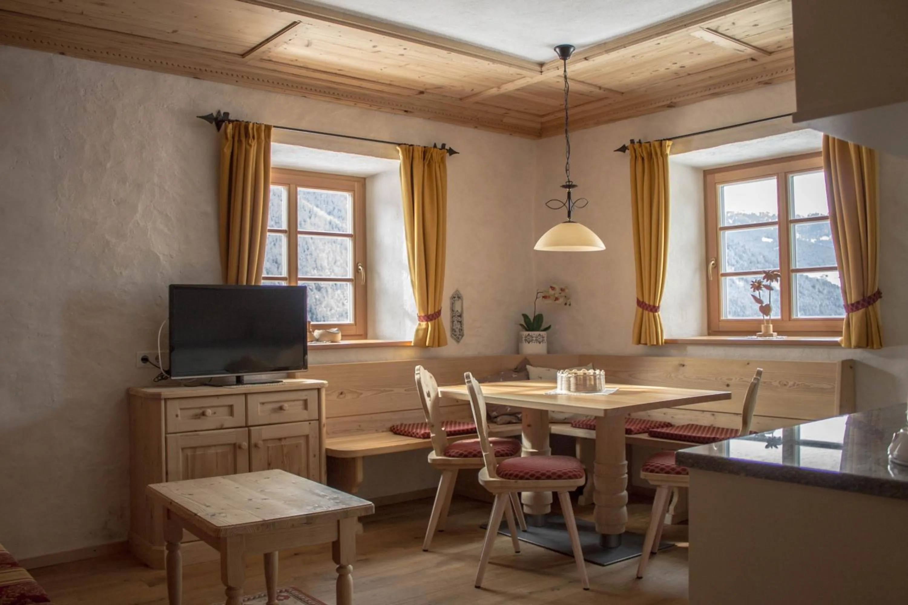 Living room in B&B Ciastel