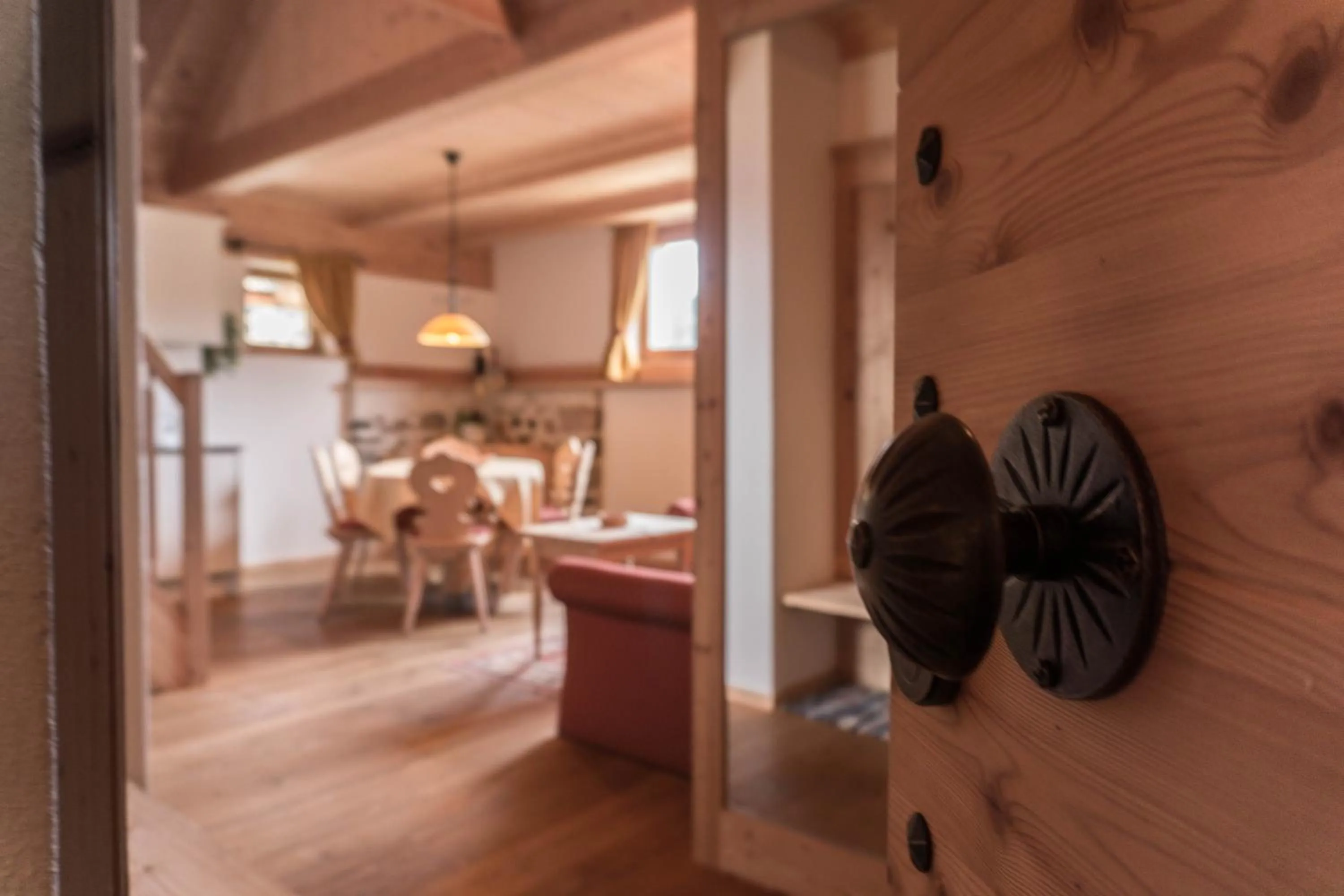 Living room in B&B Ciastel