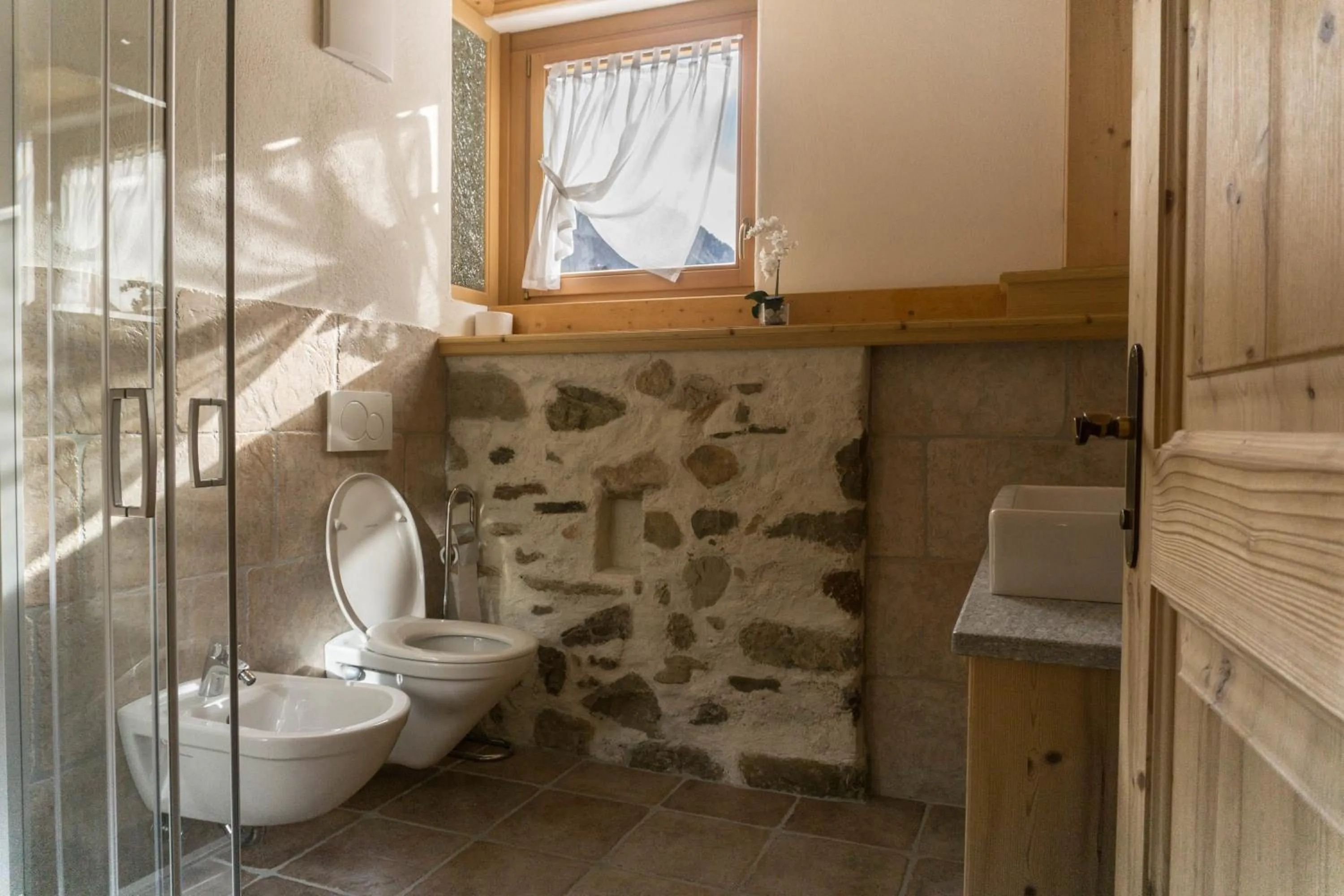 Bathroom in B&B Ciastel