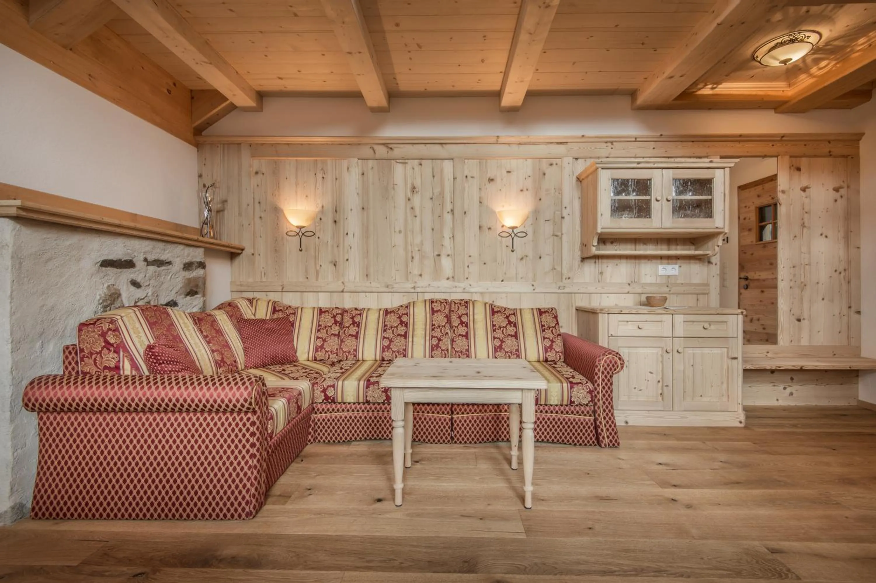 Living room in B&B Ciastel