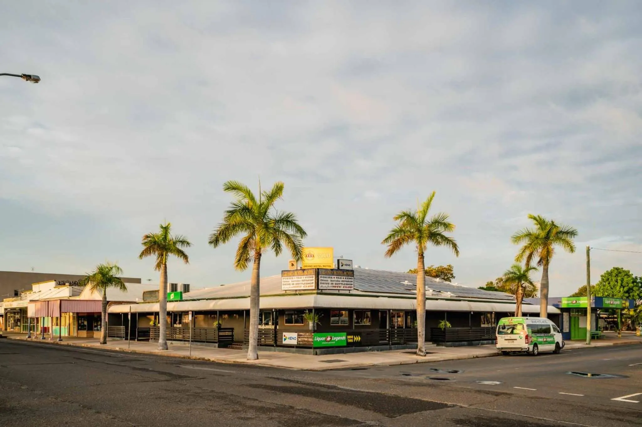 Property building in Grand Hotel Motel