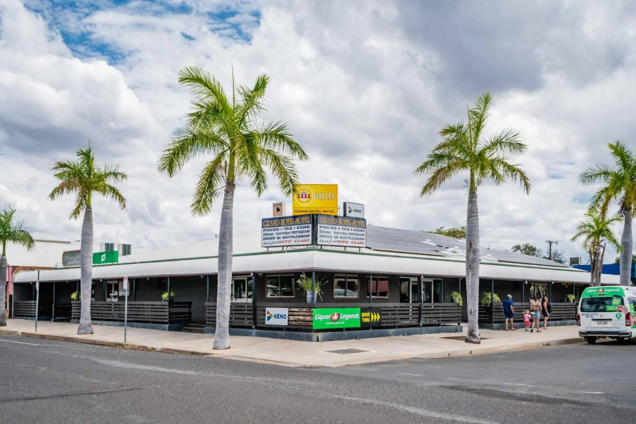 Property building in Grand Hotel Motel