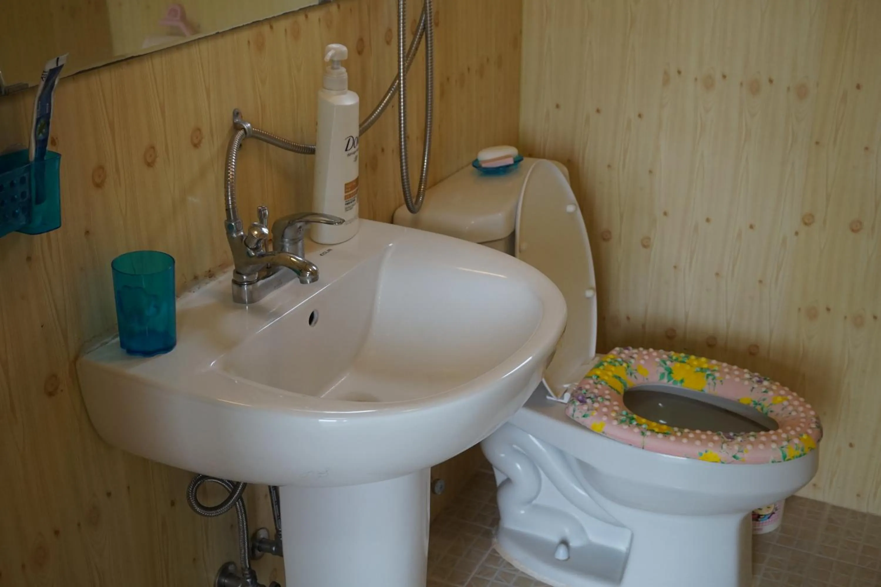 Decorative detail in Jeju Feel House