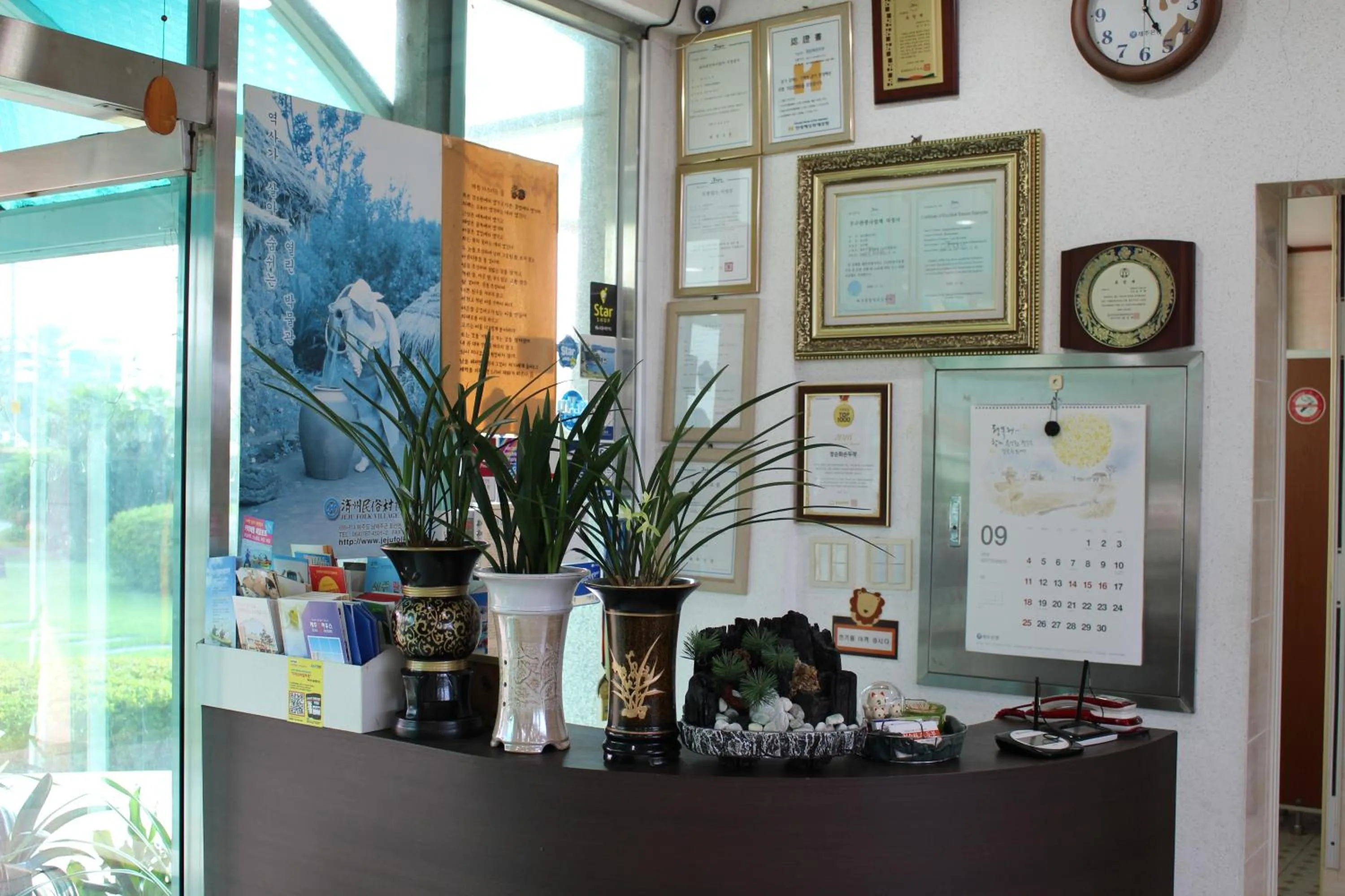 Area and facilities in Jeju Feel House