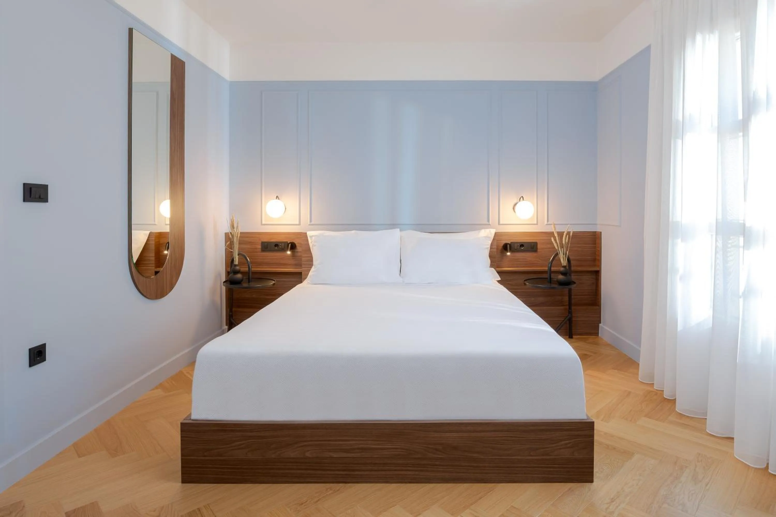 Bedroom, Bed in NAIADES the residence ioannina castle