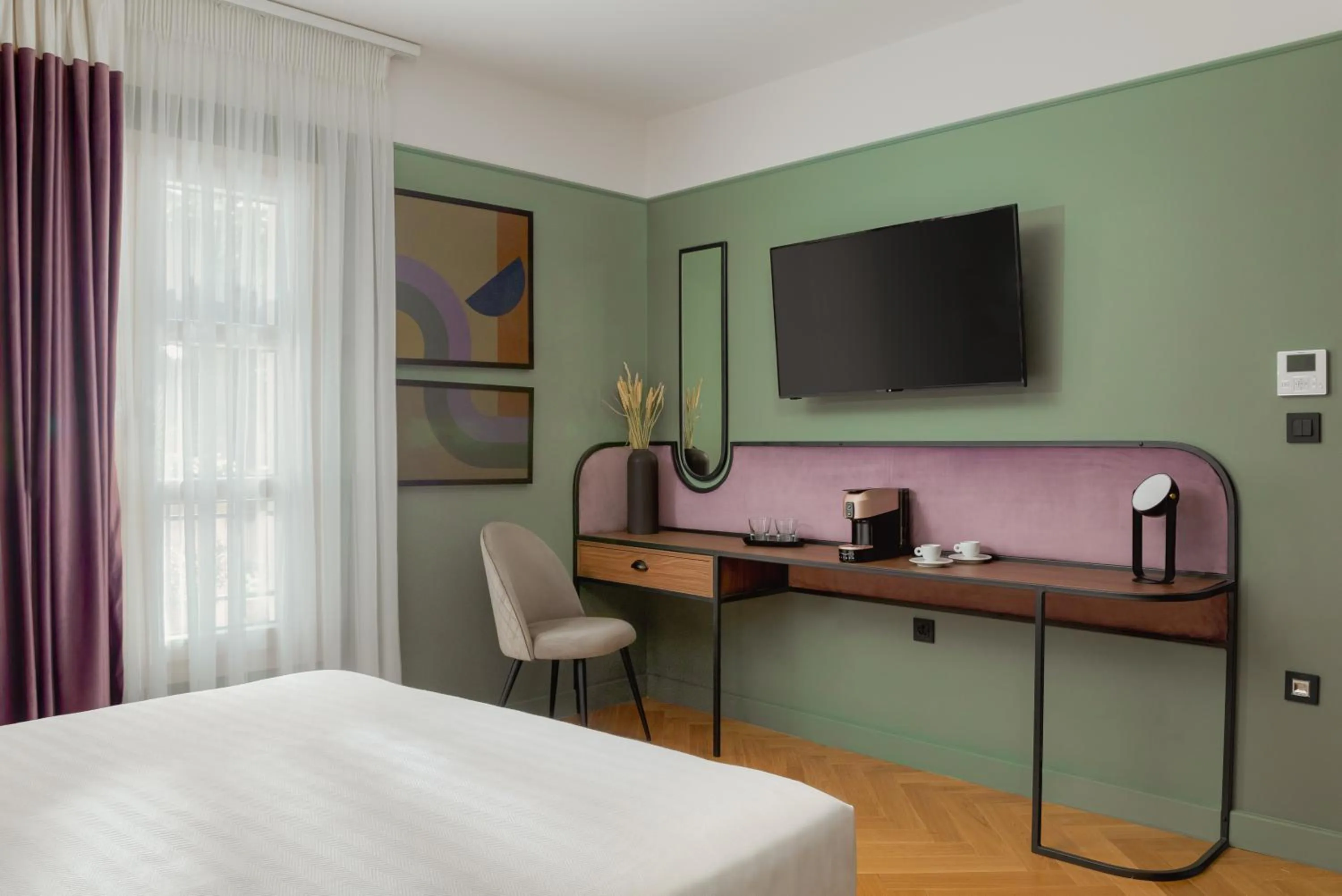 Area and facilities, Bed in NAIADES the residence ioannina castle