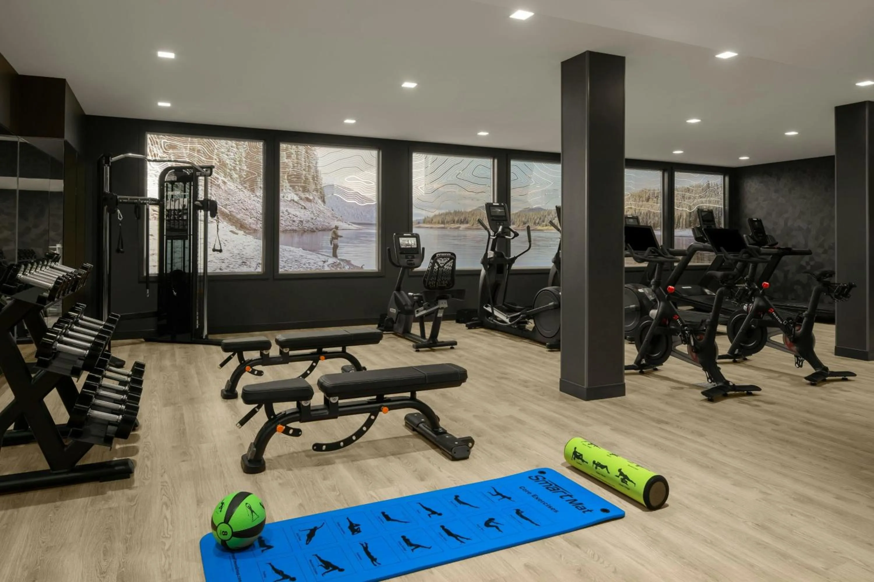 Fitness centre/facilities in AC Hotel by Marriott Bozeman Downtown