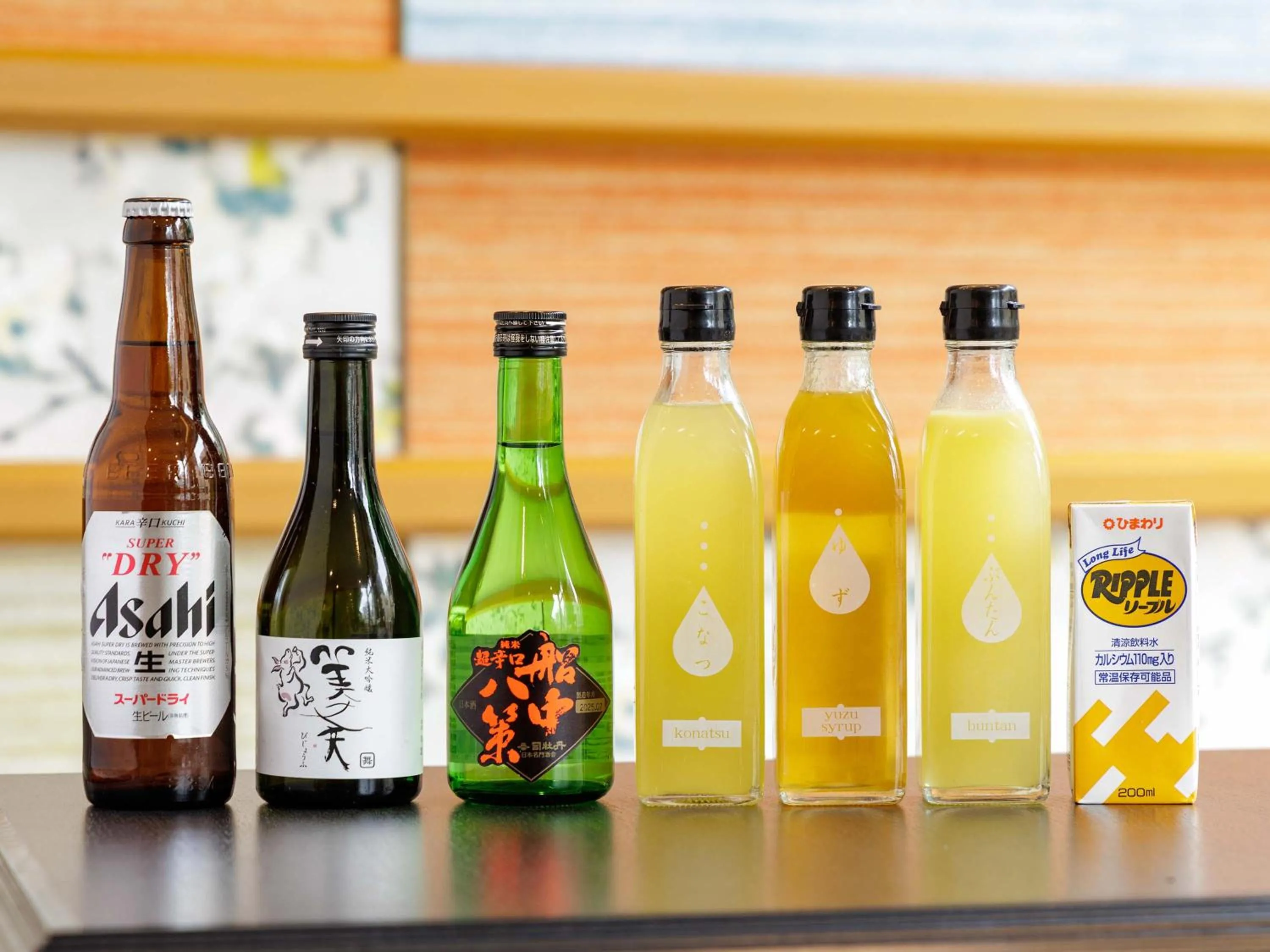 Drinks in Nishitetsu Inn Kochi Harimayabashi