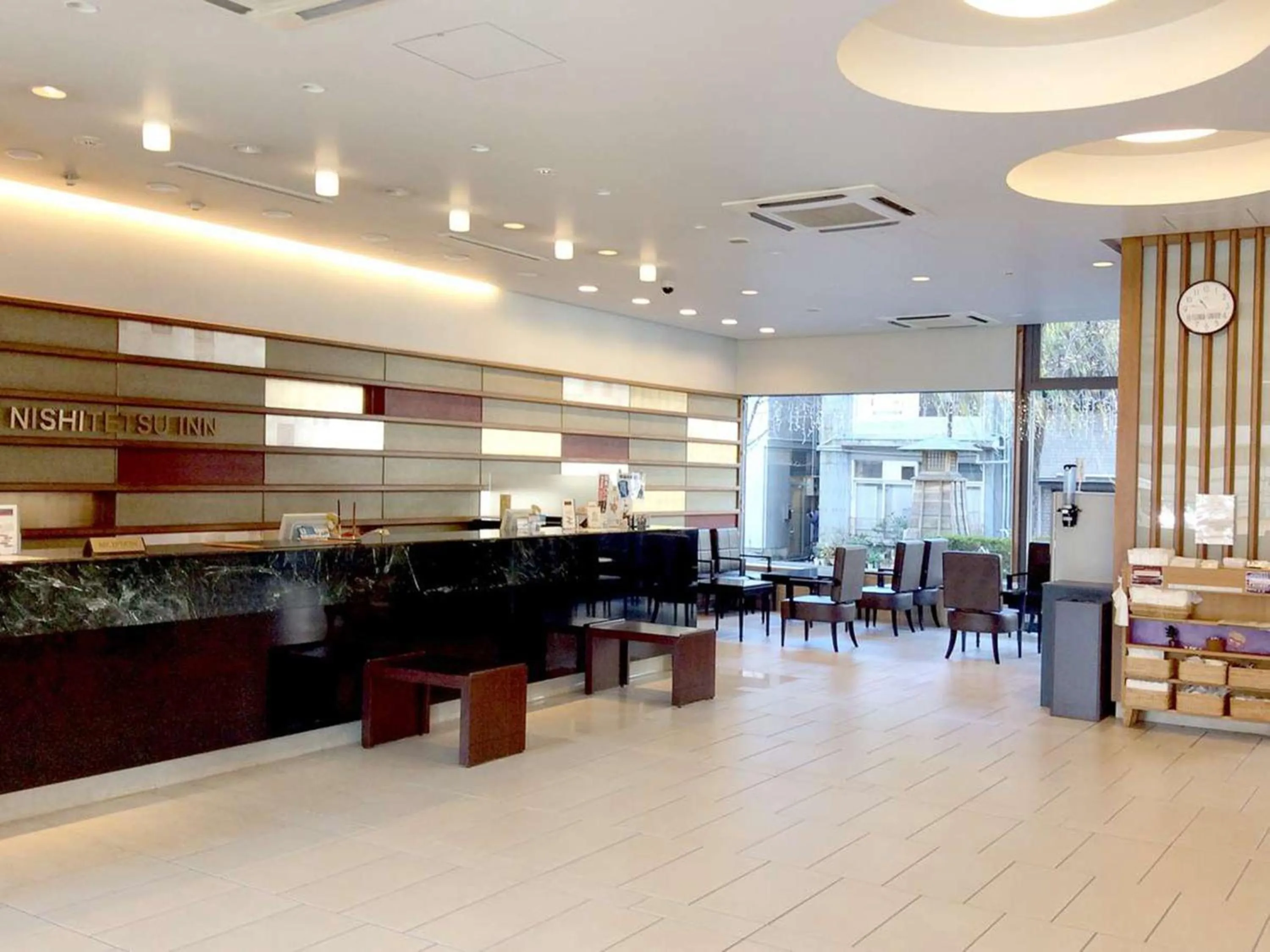Lobby or reception in Nishitetsu Inn Kochi Harimayabashi