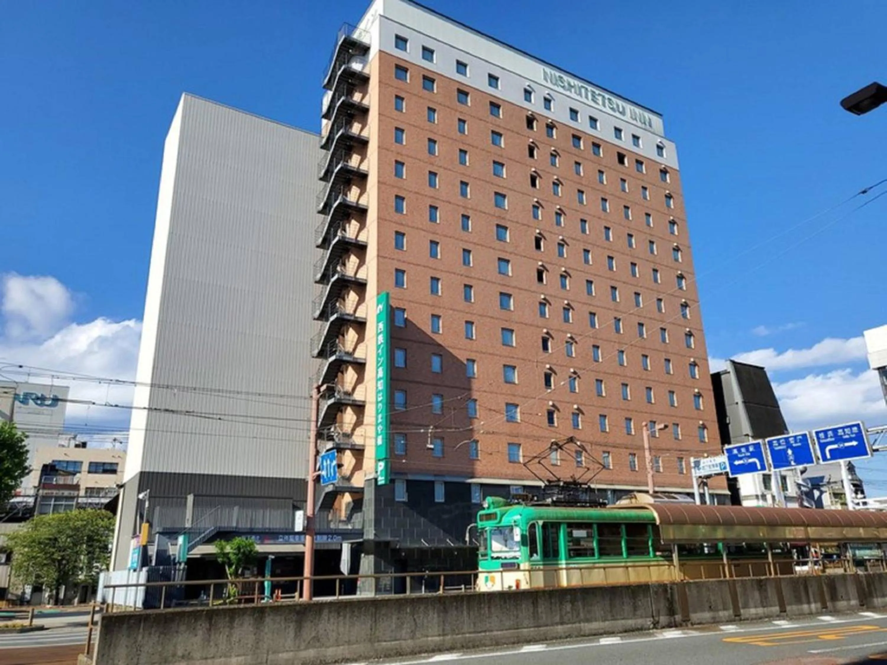Property building in Nishitetsu Inn Kochi Harimayabashi
