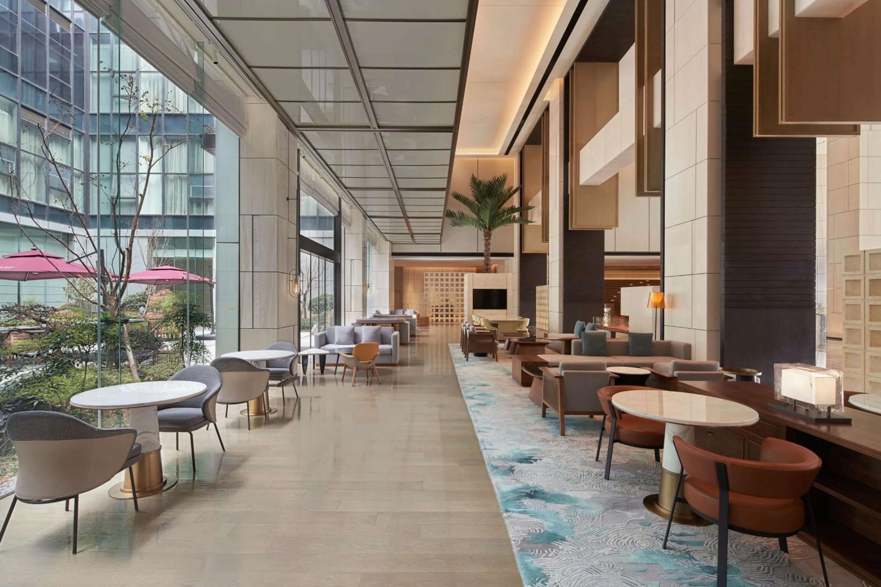Lobby or reception in Courtyard by Marriott Wenzhou Yueqing