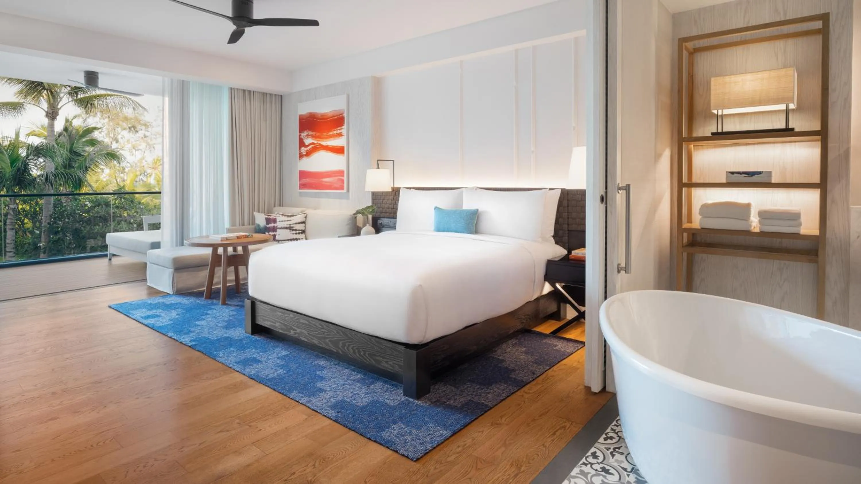 Bathroom, Bed in Kimpton Kitalay Samui by IHG