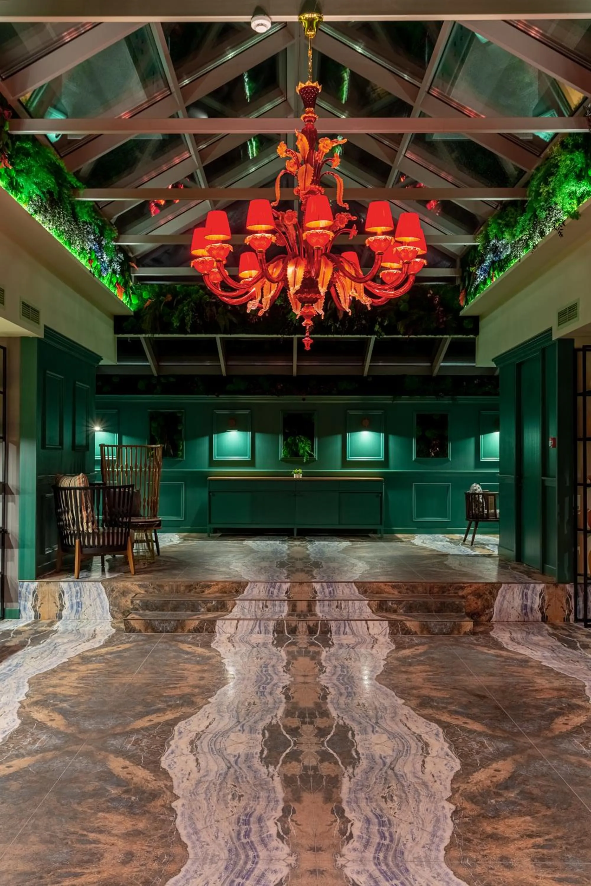 Lobby or reception in Tomis Garden Bucuresti