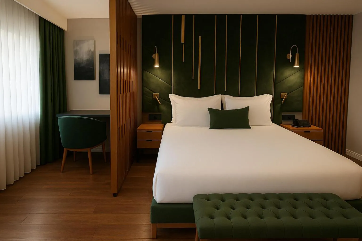 Bed in Best Western Izmir Hotel