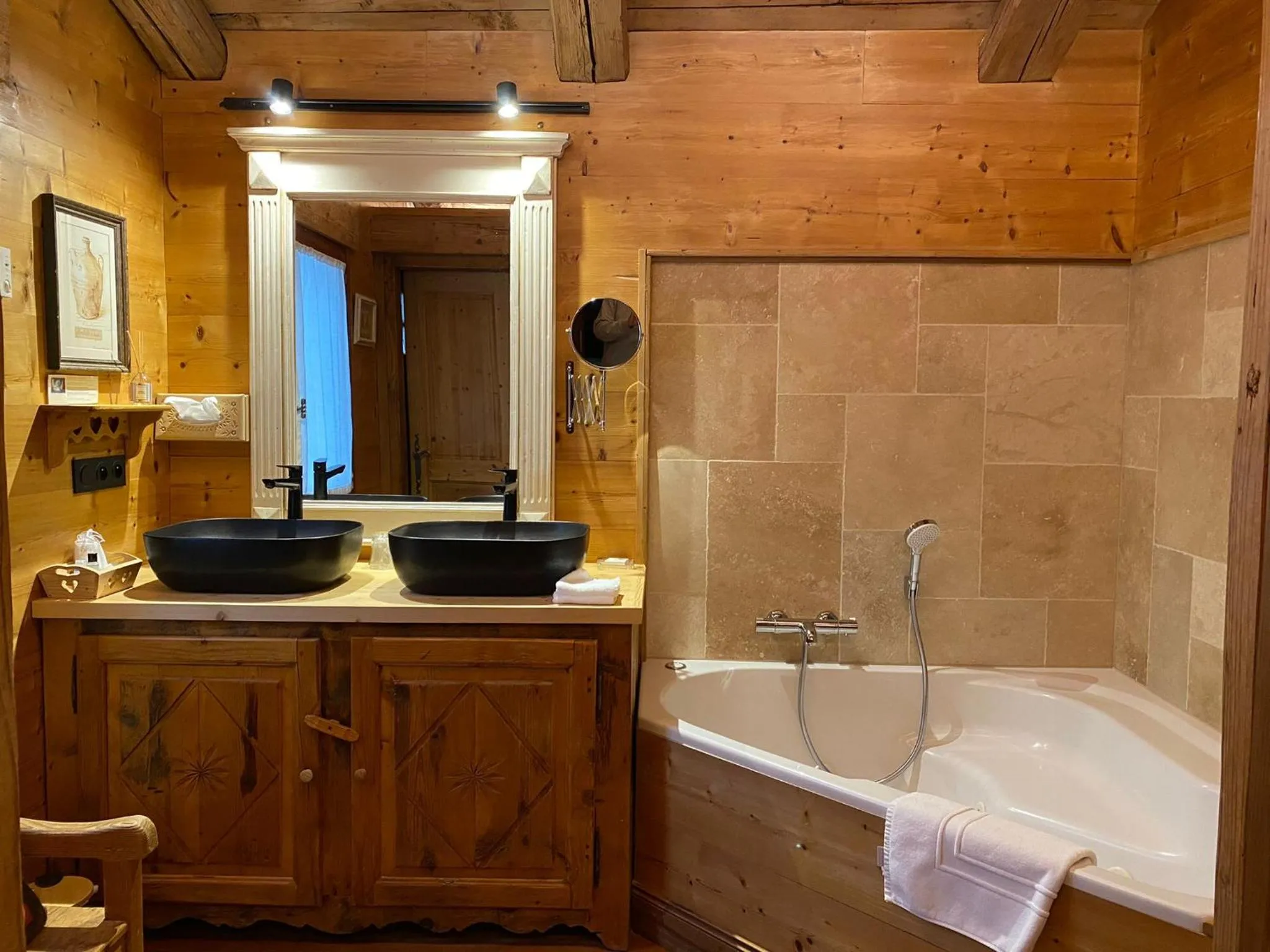 Bathroom in Les Chalets de la Serraz