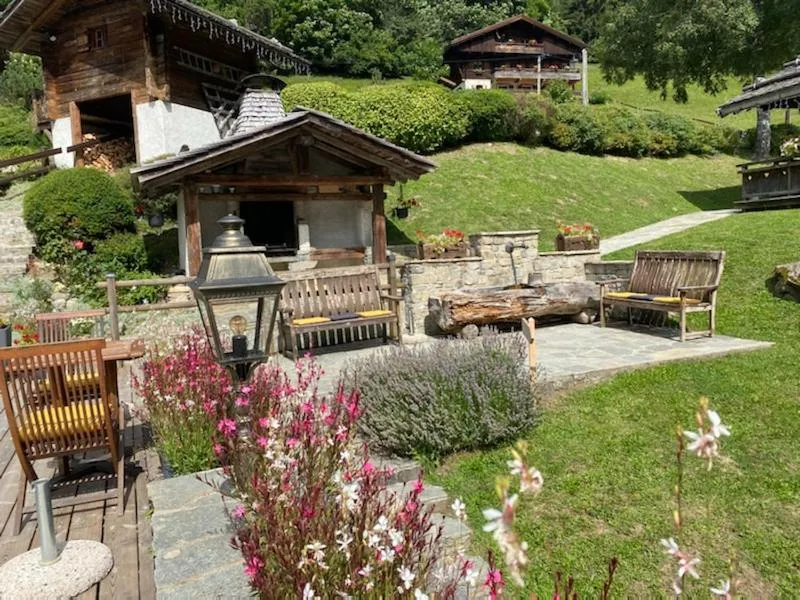 Patio in Les Chalets de la Serraz