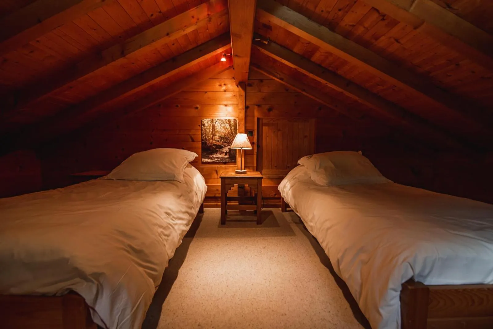 Bed in Les Chalets de la Serraz