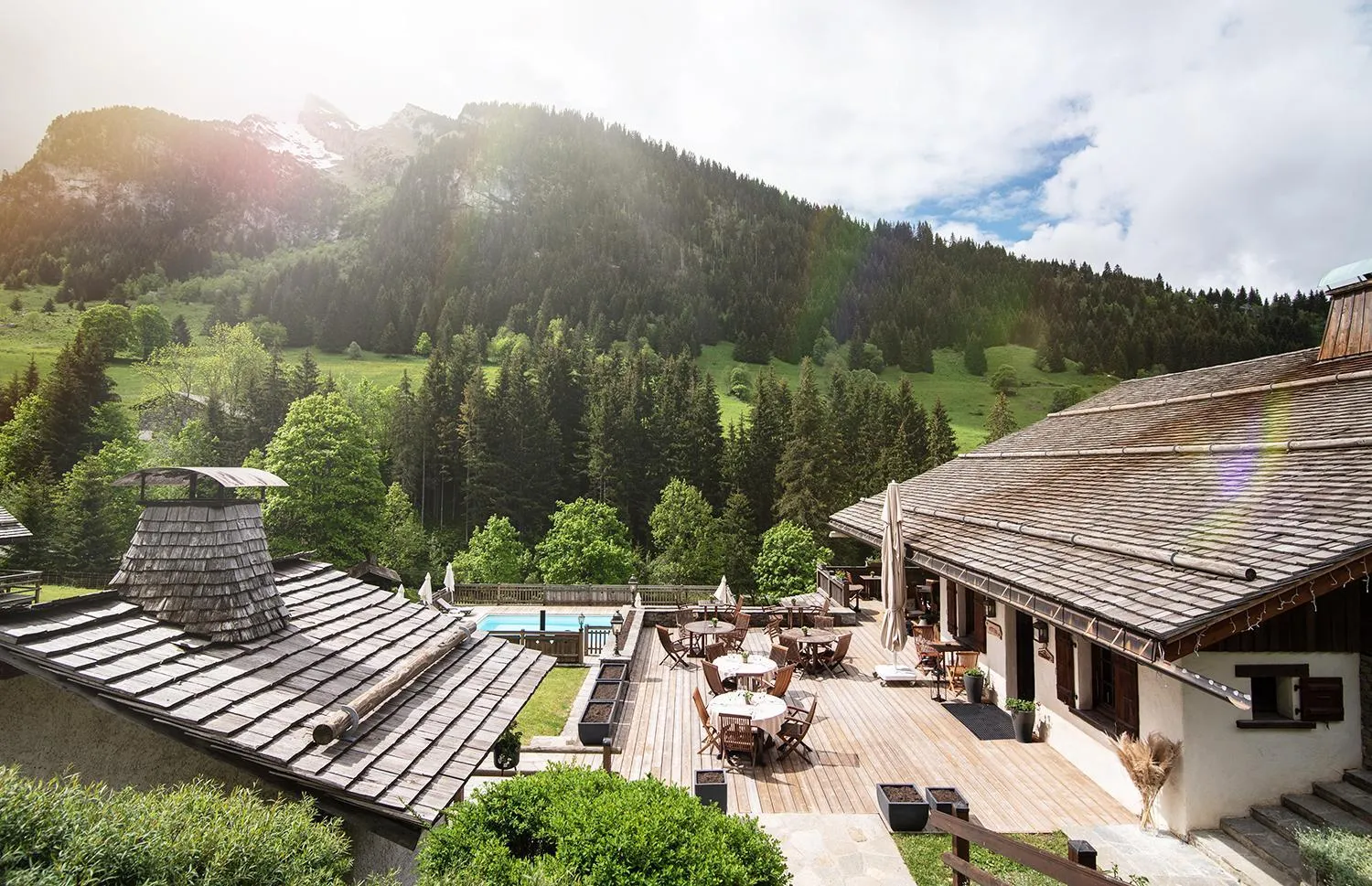 Property building in Les Chalets de la Serraz