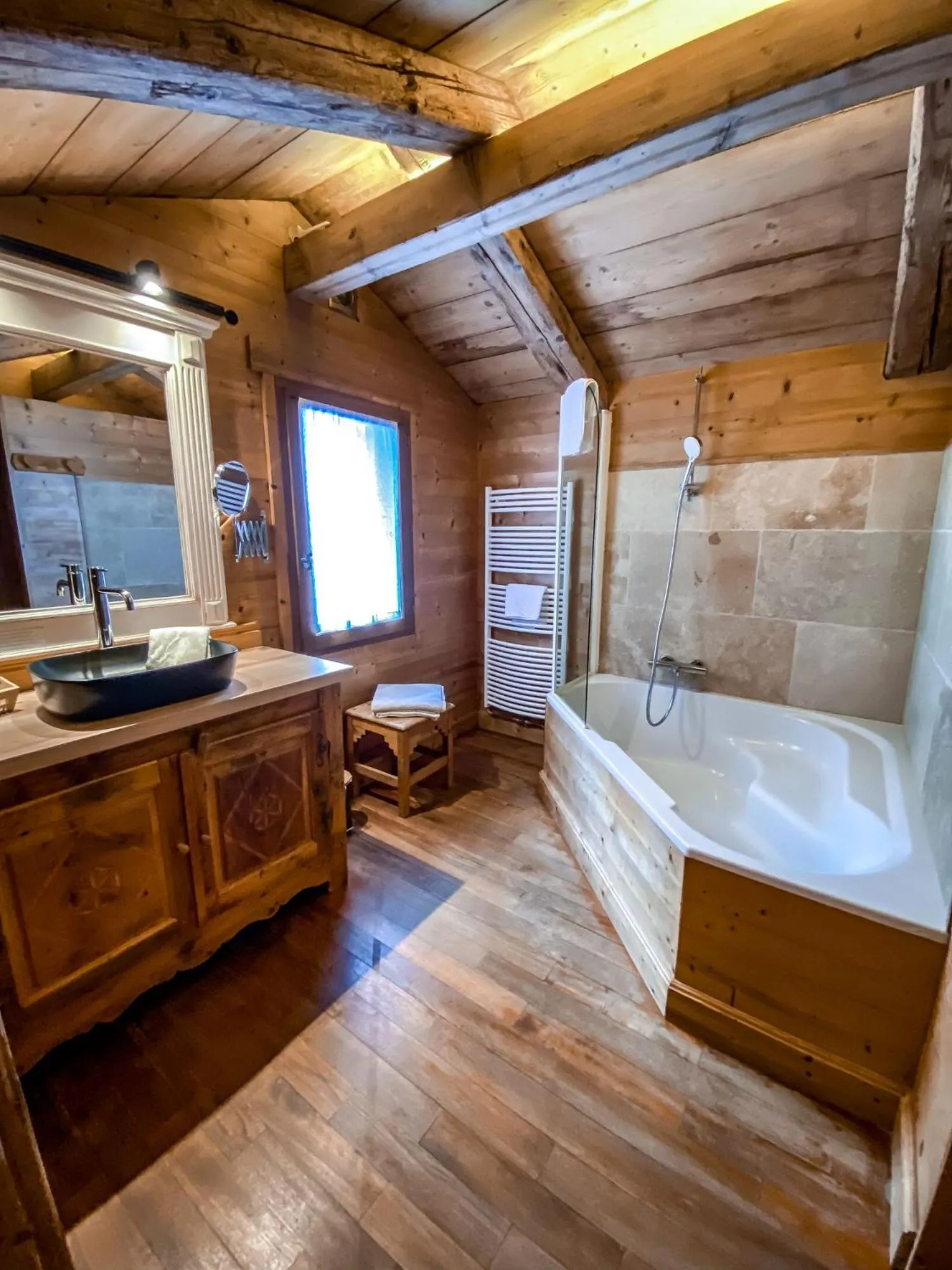 Bathroom in Les Chalets de la Serraz