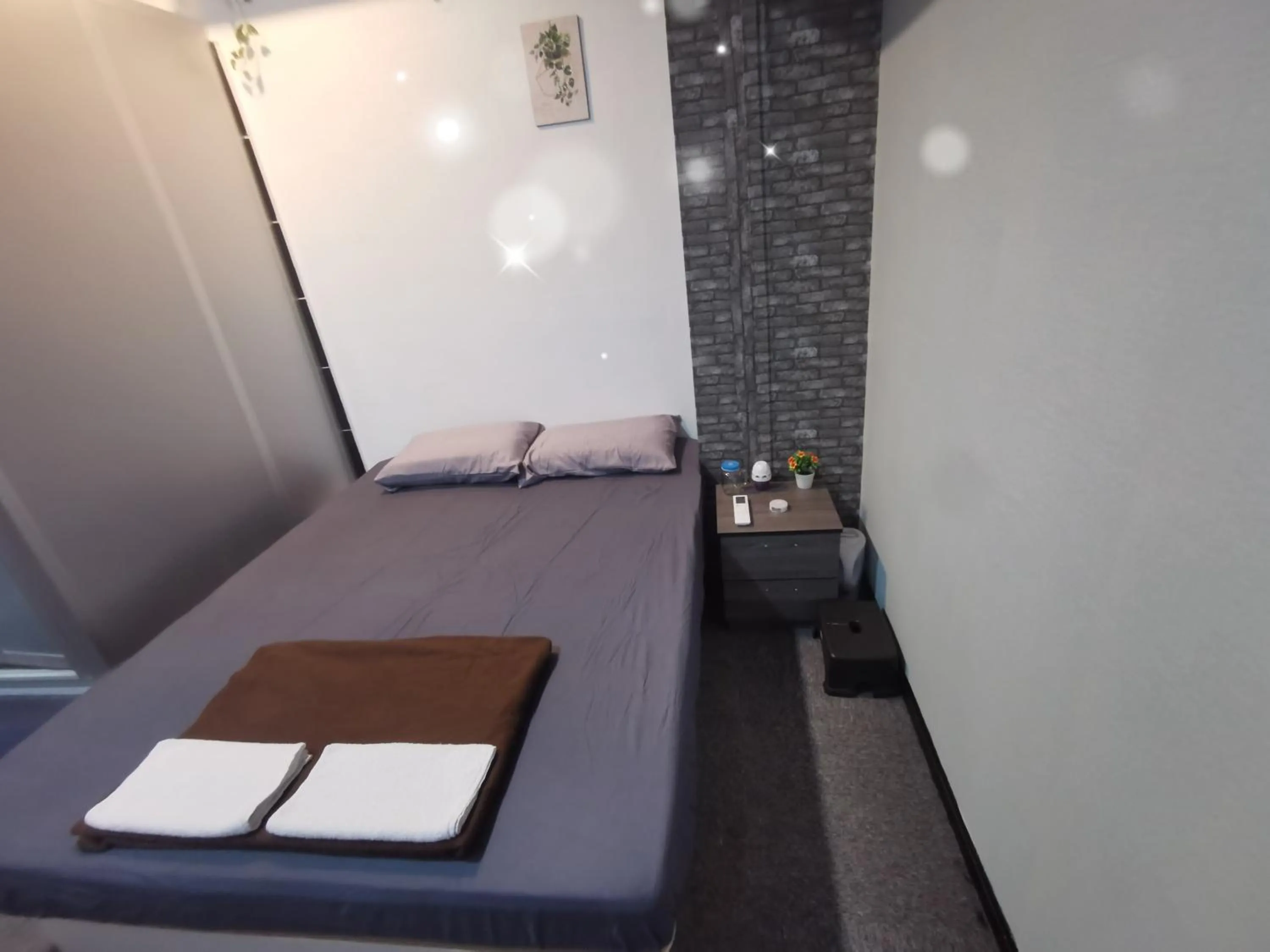 Bed in Marvel Suite ABNB