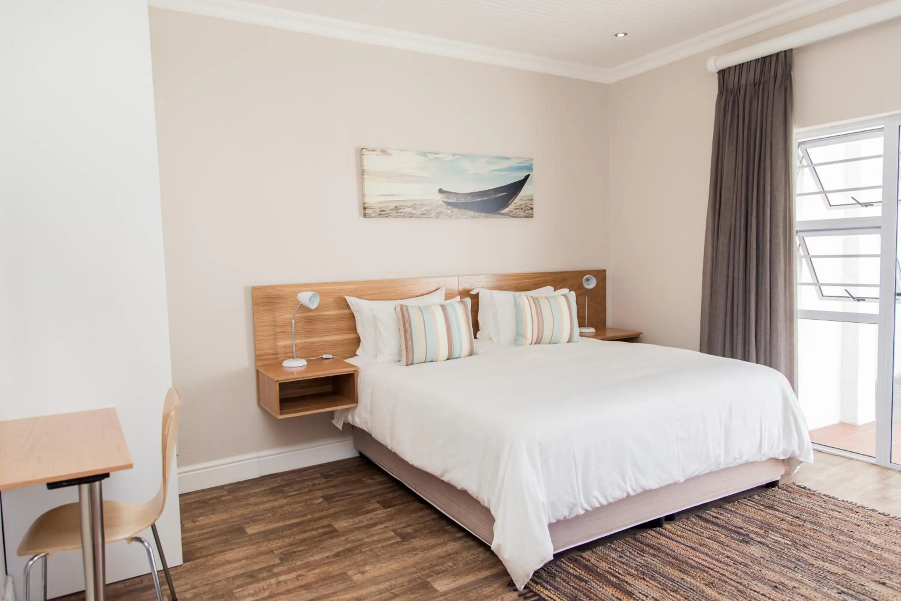 Bed in Devereux Lodge