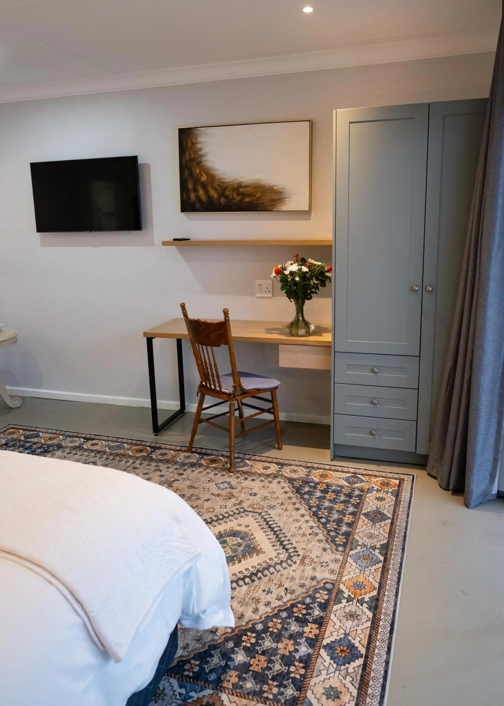 Bed in Devereux Lodge