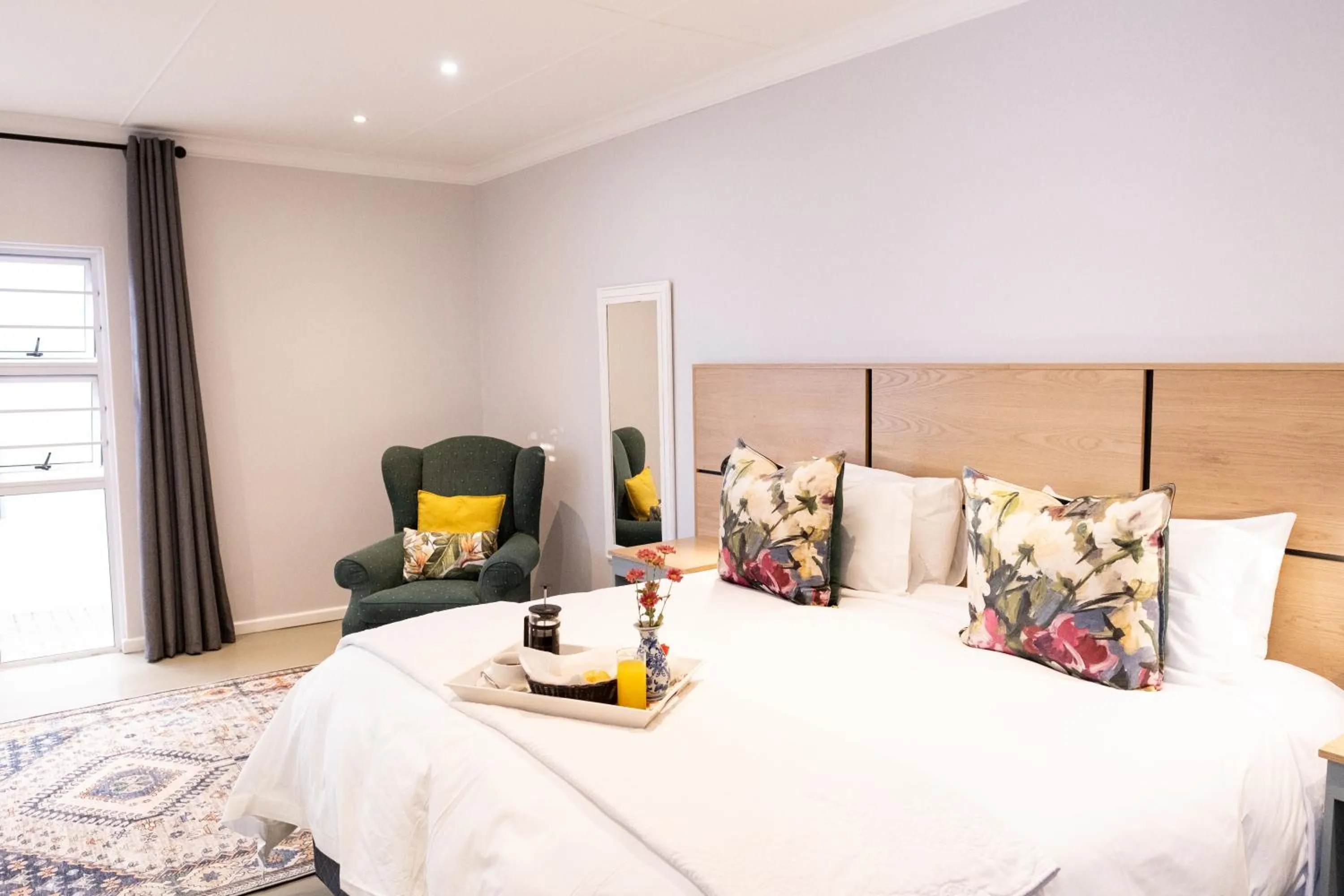 Bed in Devereux Lodge