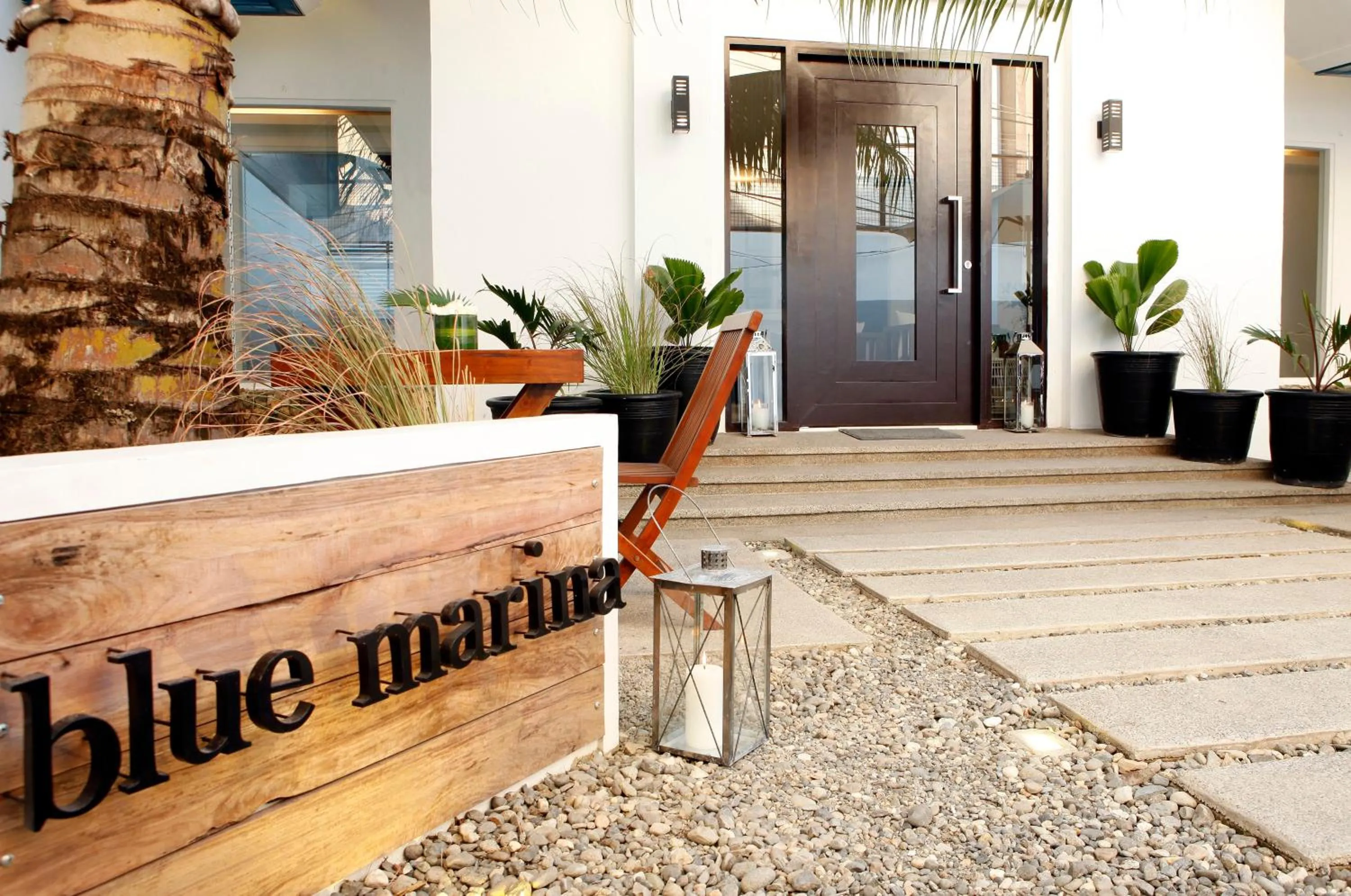 Facade/entrance in Blue Marina Boracay