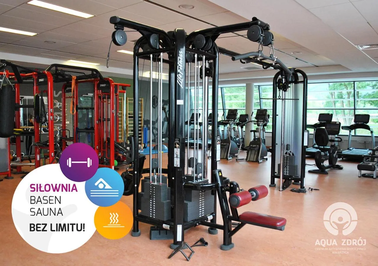 Fitness centre/facilities in Aqua-Zdrój
